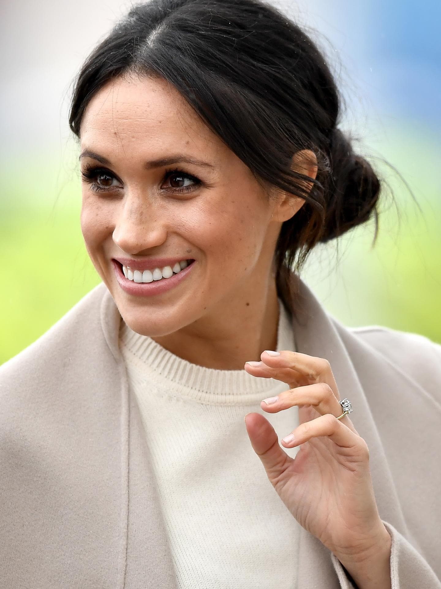 Meghan Markle mit Dutt
