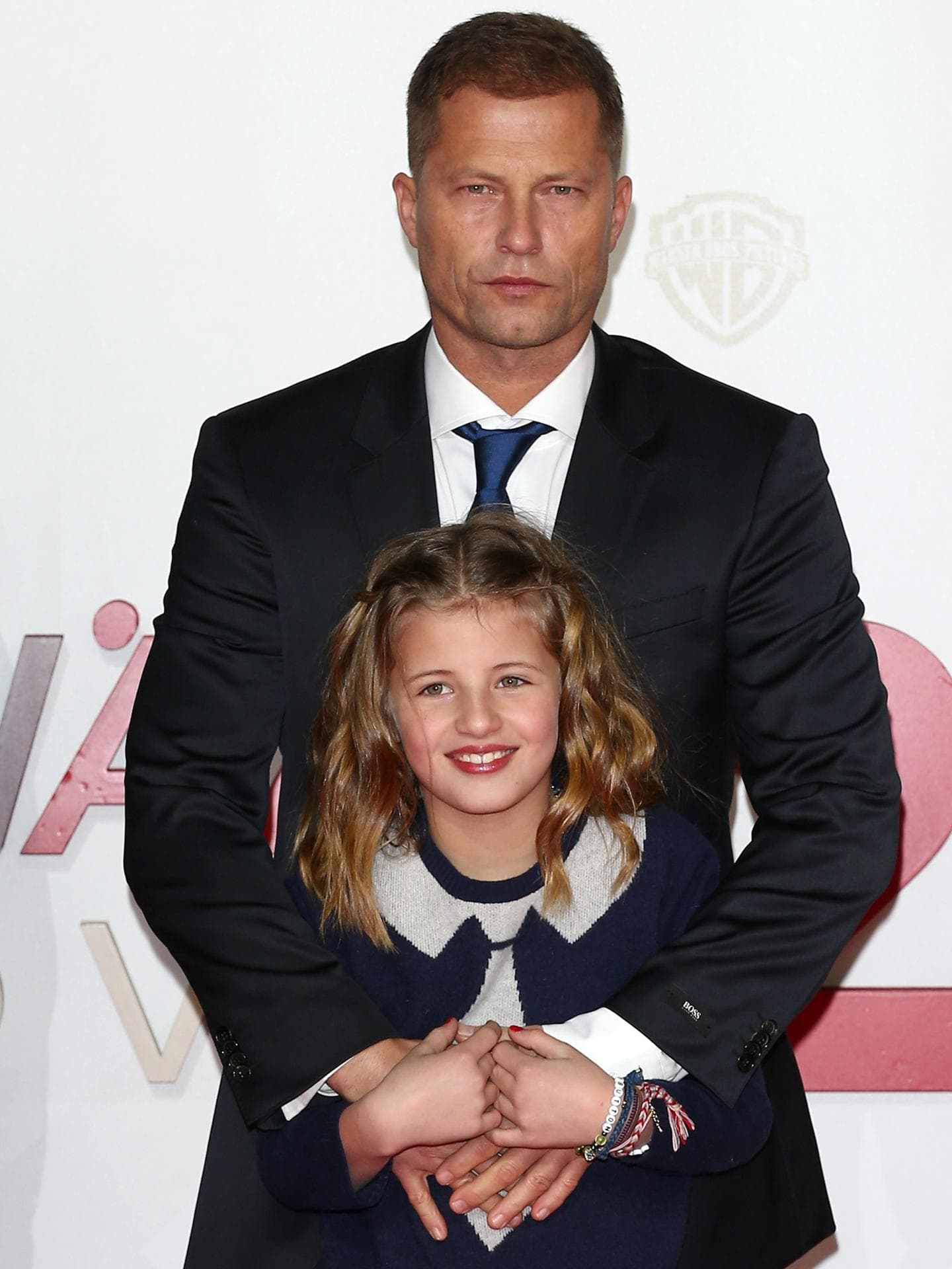 Emma Schweiger mit Papa Til Schweiger 