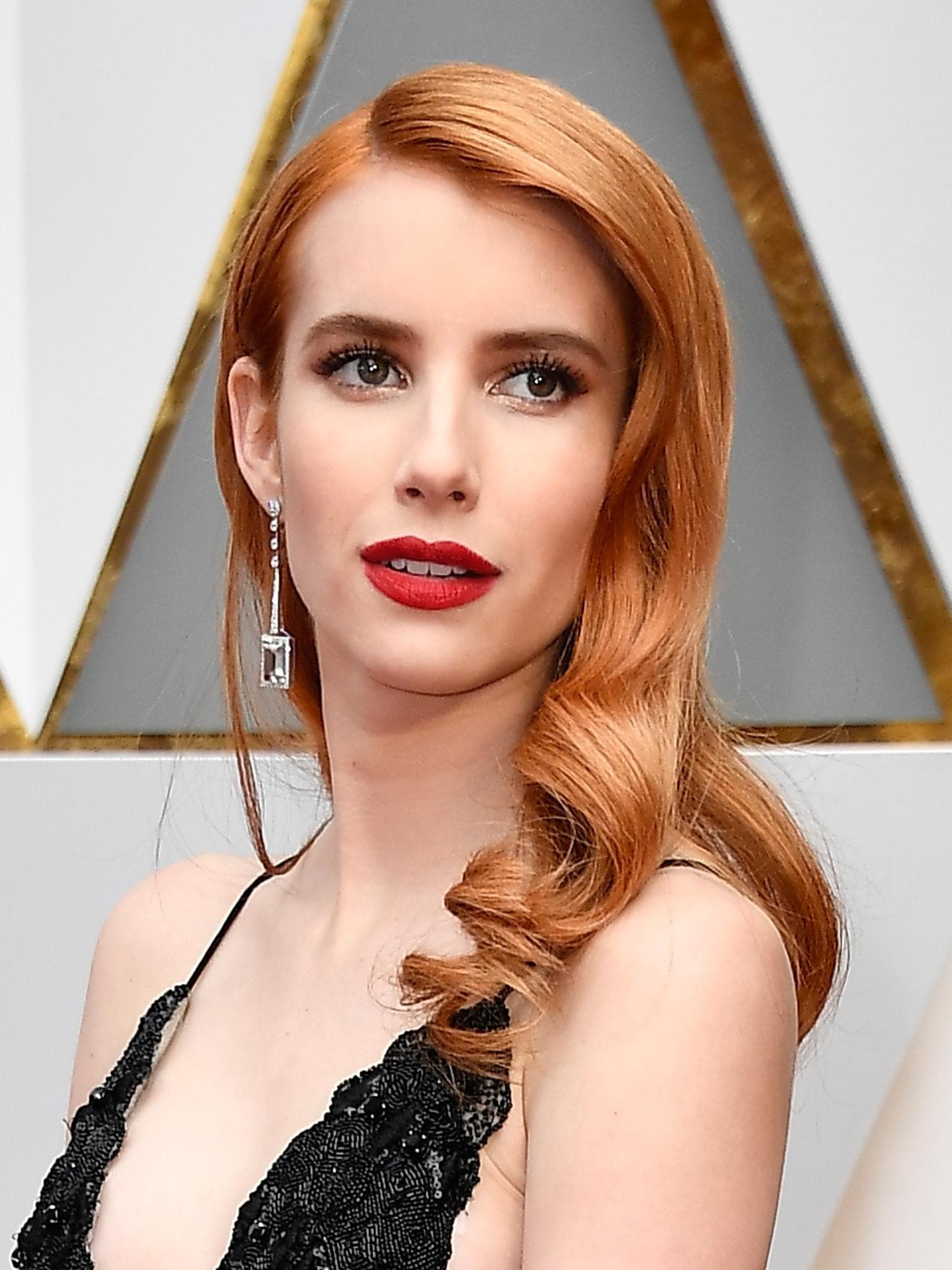 Emma Roberts rote Haare