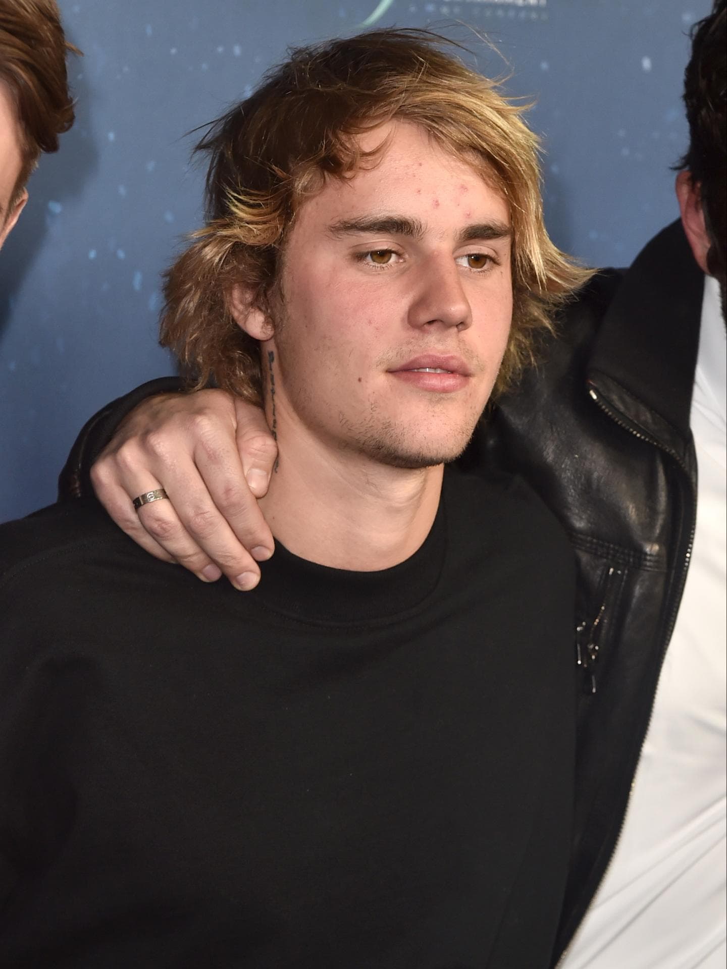 Justin Bieber lange Haare 