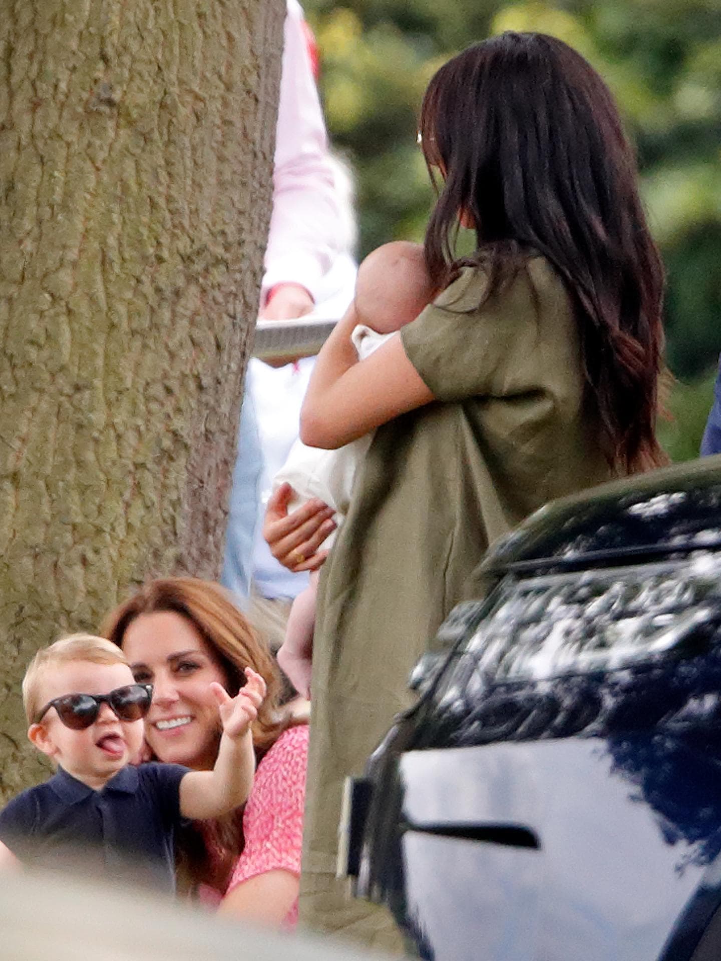 Baby Louis Kate Middleton Meghan Markle