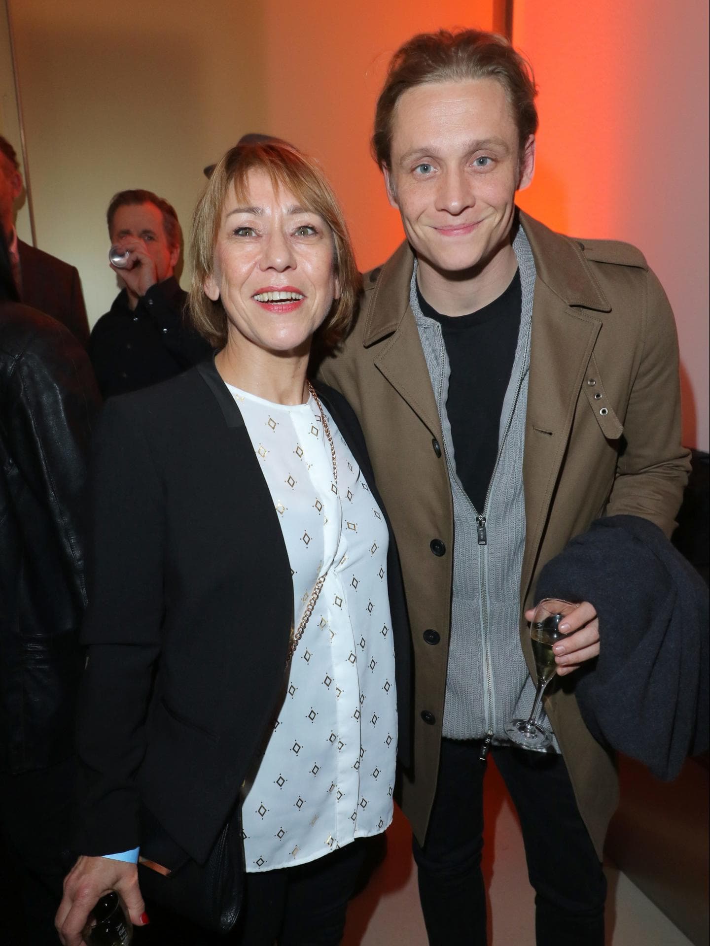 Matthias Schweighöfer und seine Mama Gitta
