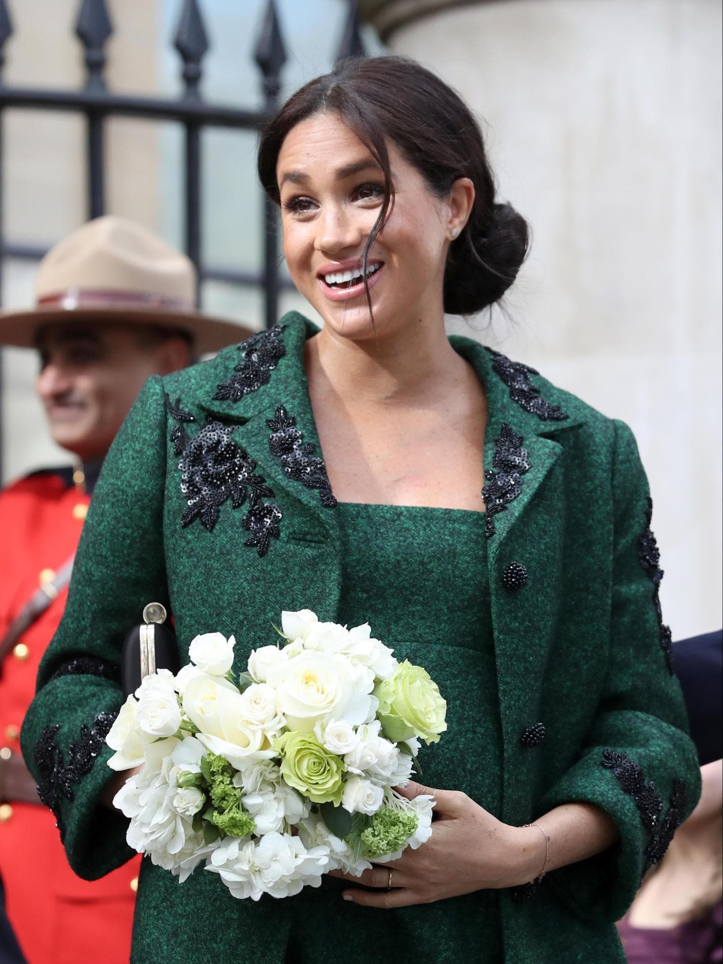 Meghan Markle mit Dutt