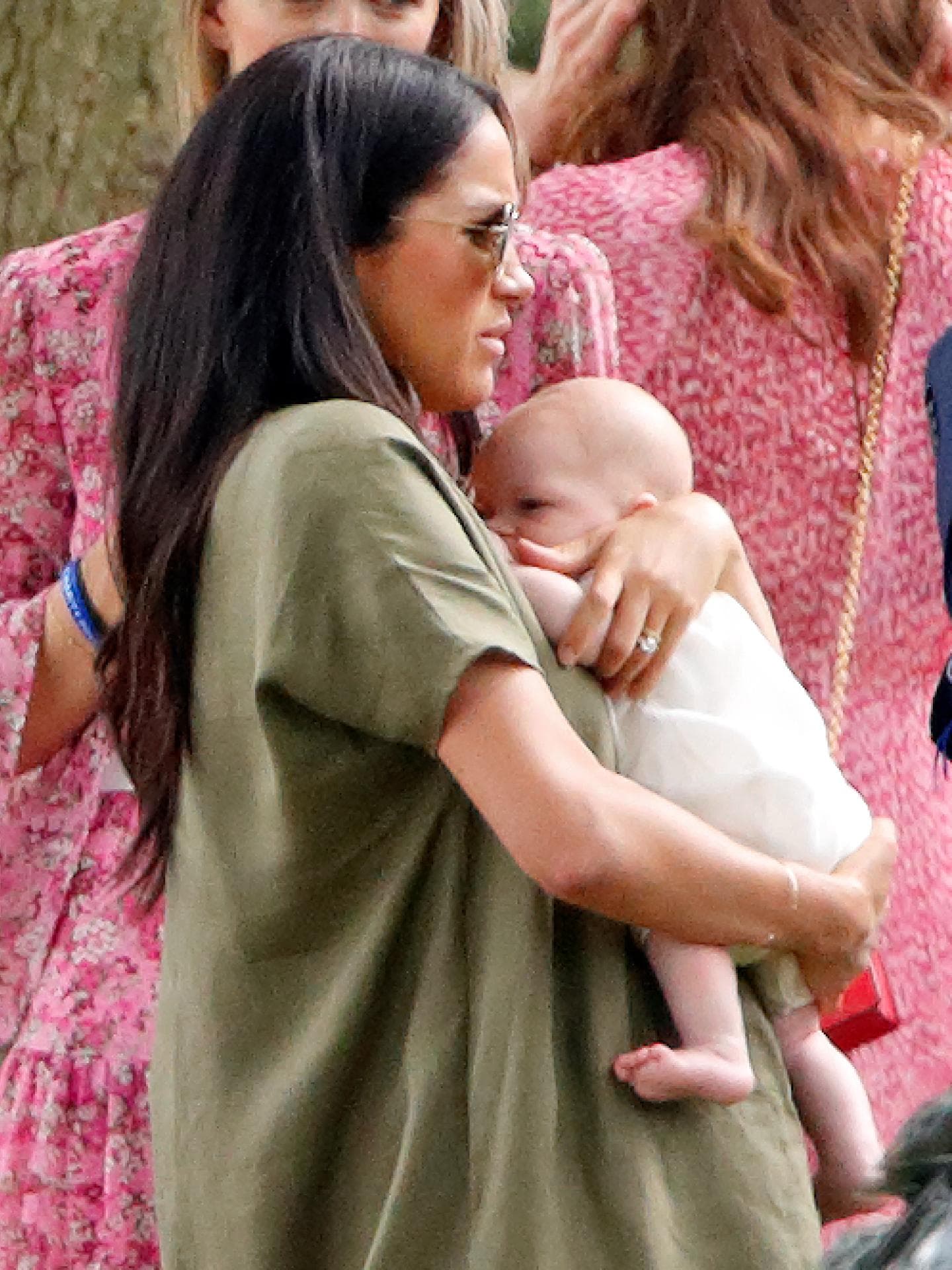Baby Archie und Meghan Markle