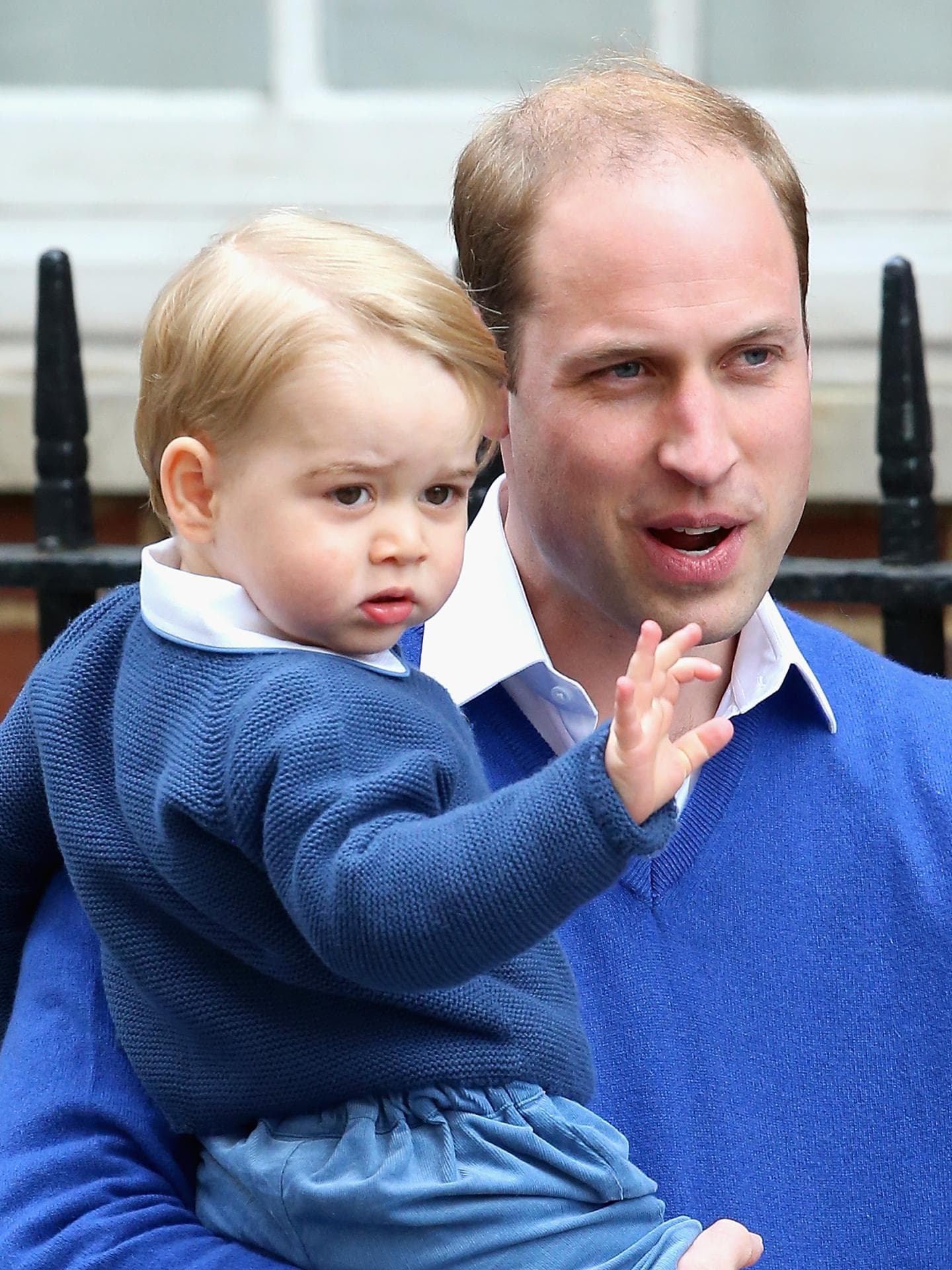 Prinz George und Prinz William