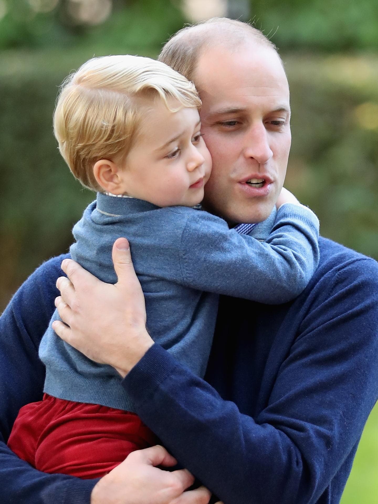 Prinz George und Prinz William