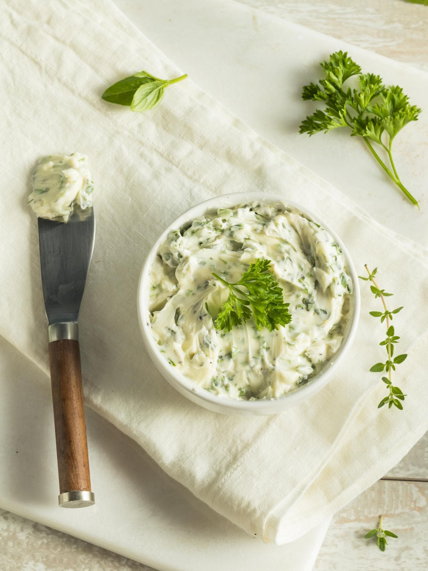 vegane Kräuterbutter
