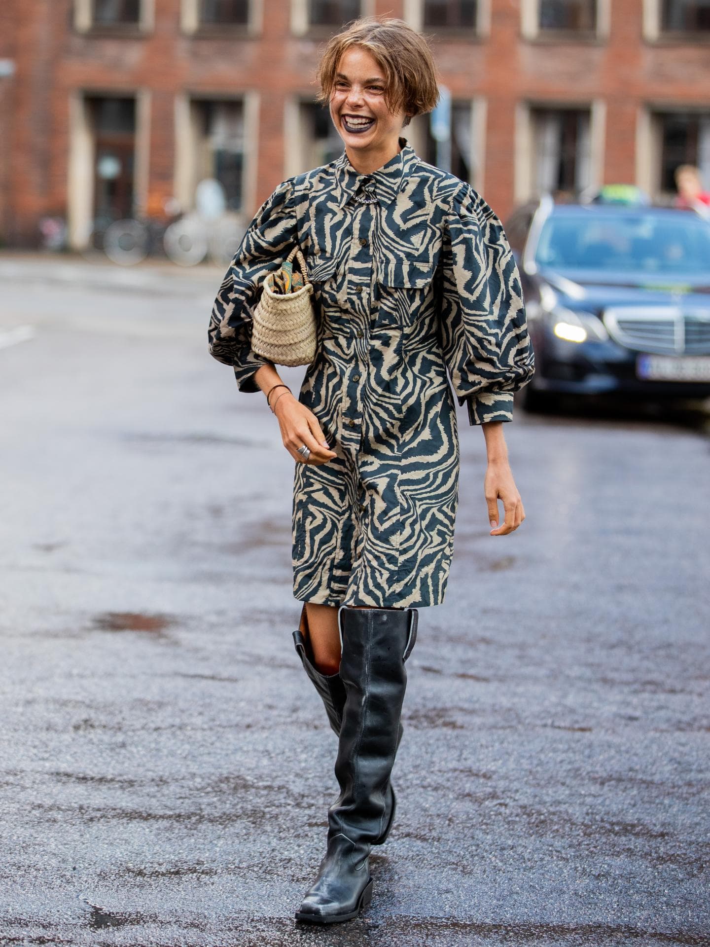 Cowboyboots im Oversize-Look