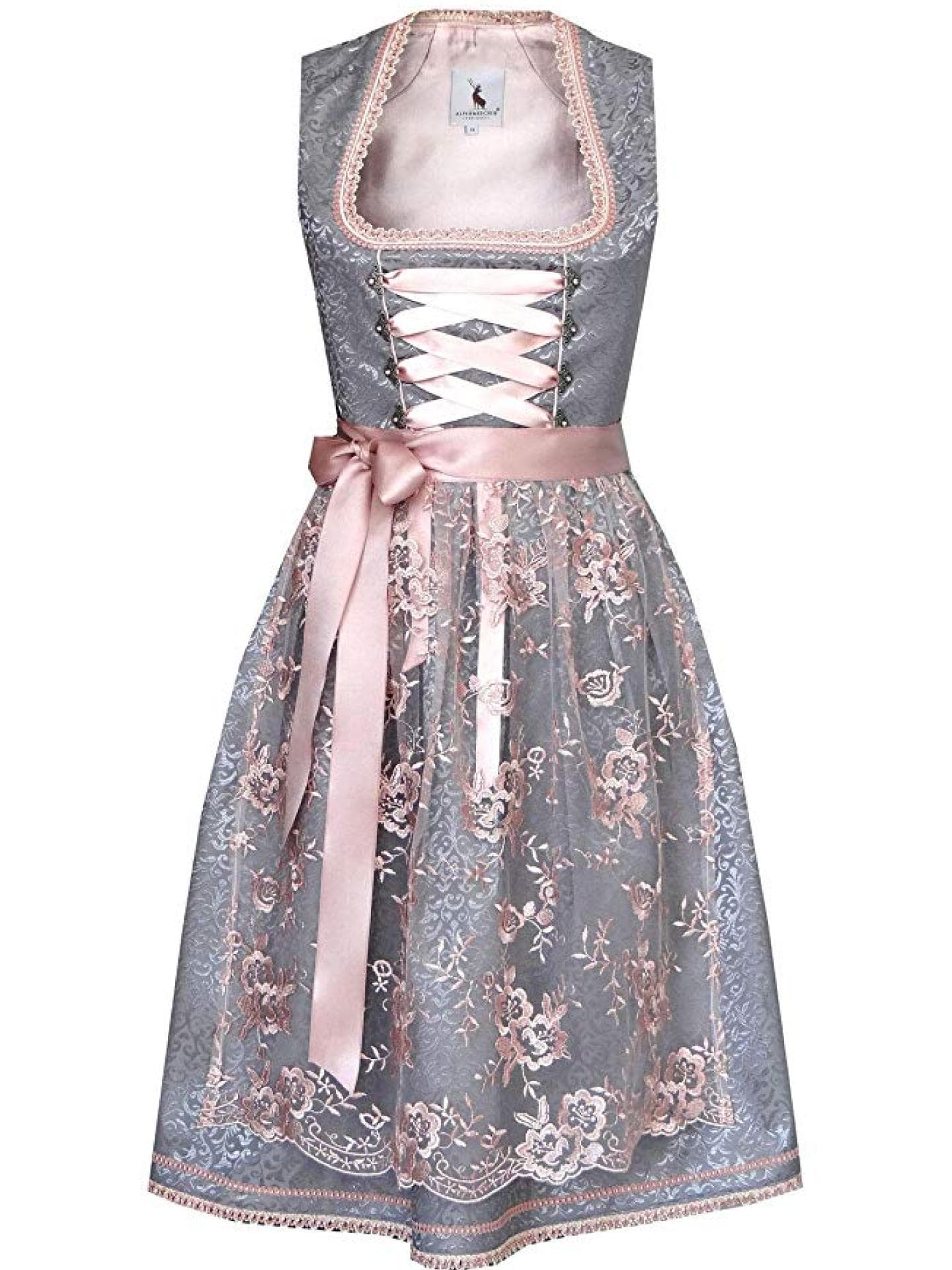 Dirndl mit Spitze und Tüll