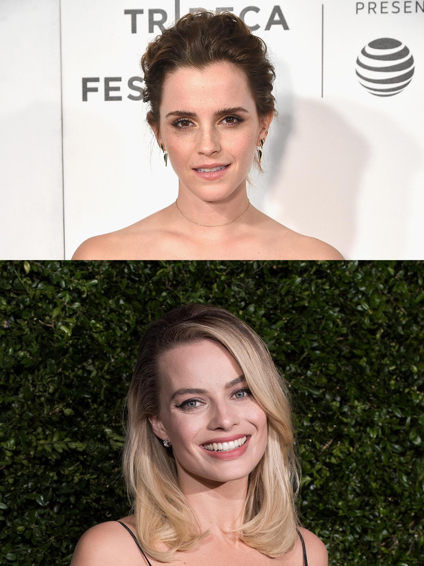 Margot Robbie und Emma Watson