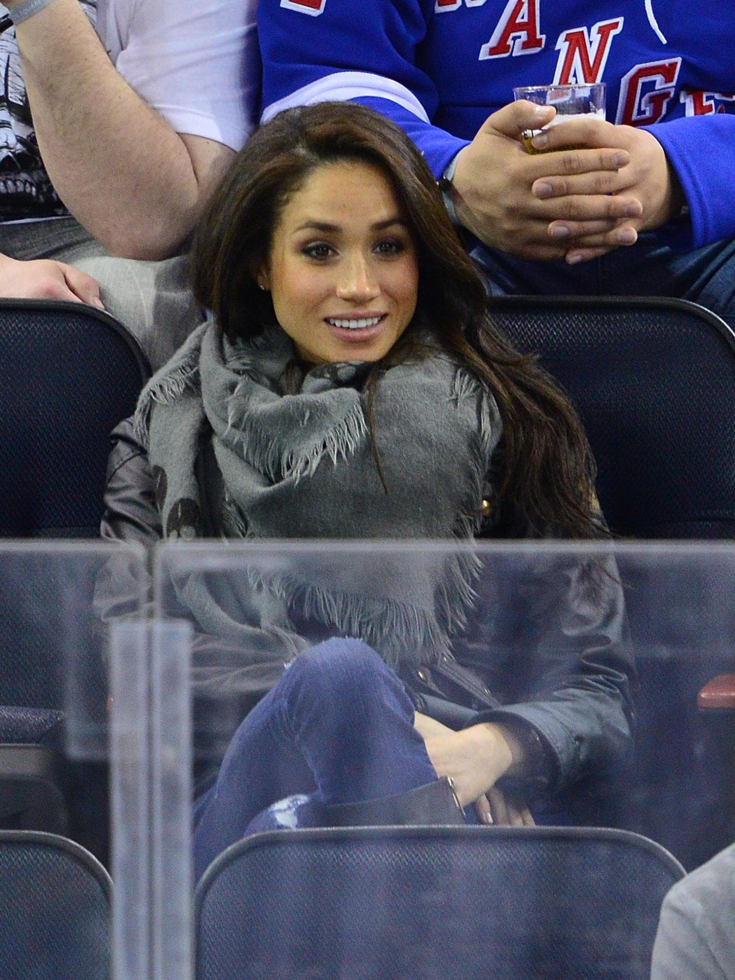 Meghan Markle New York Rangers 2013