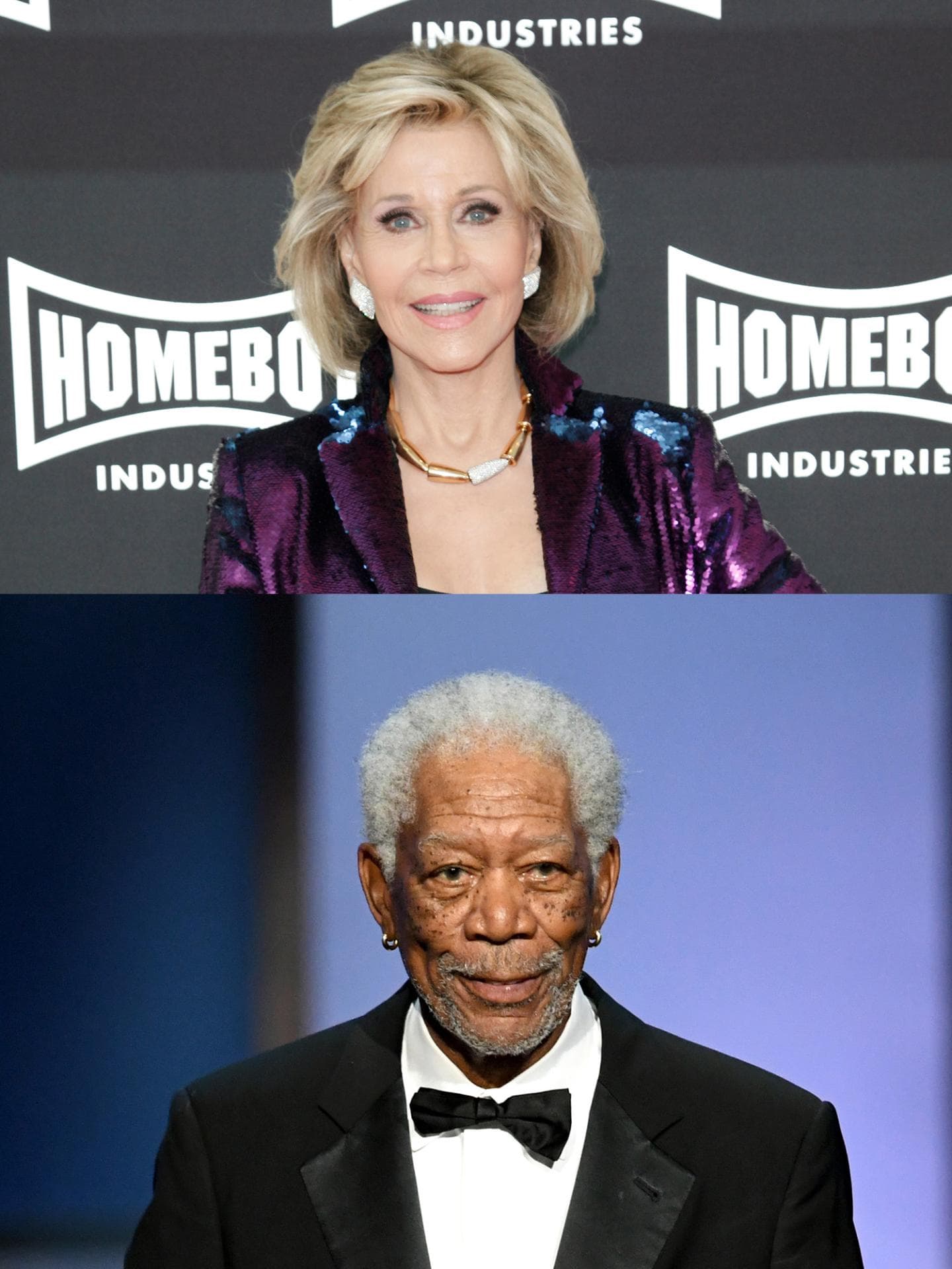 Jane Fonda und Morgan Freemann