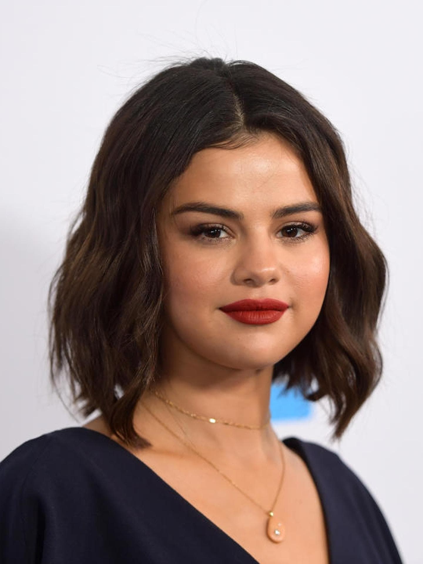 Selena Gomez rundes Gesicht 