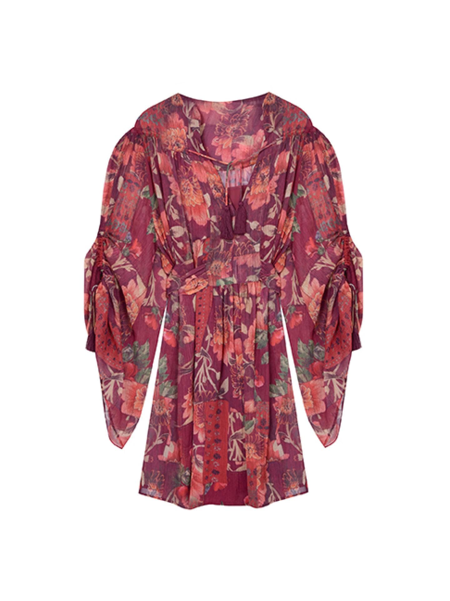 topshop kleid blumenmuster