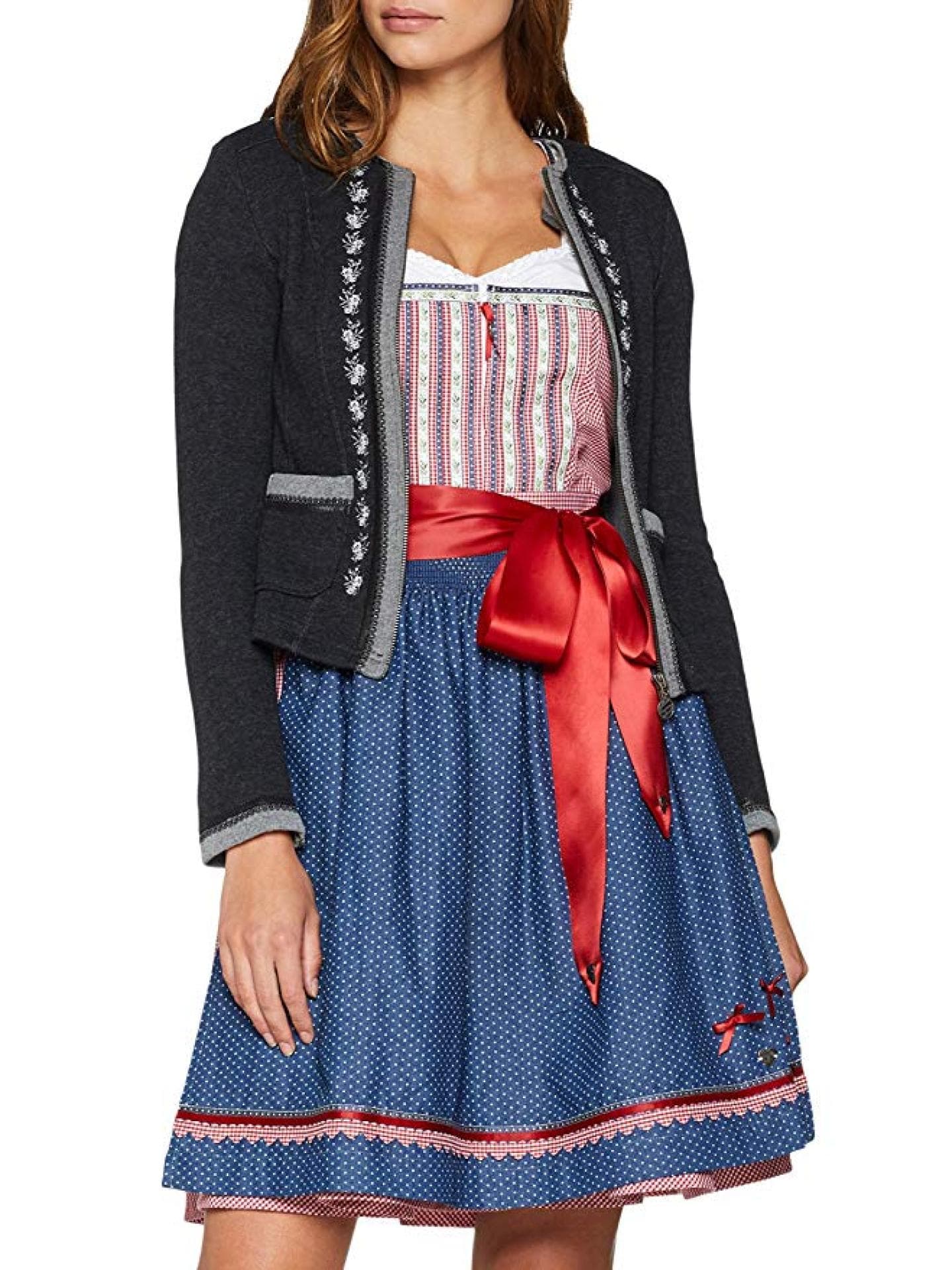 Trachtenjacke mit traditionellen Verzierungen