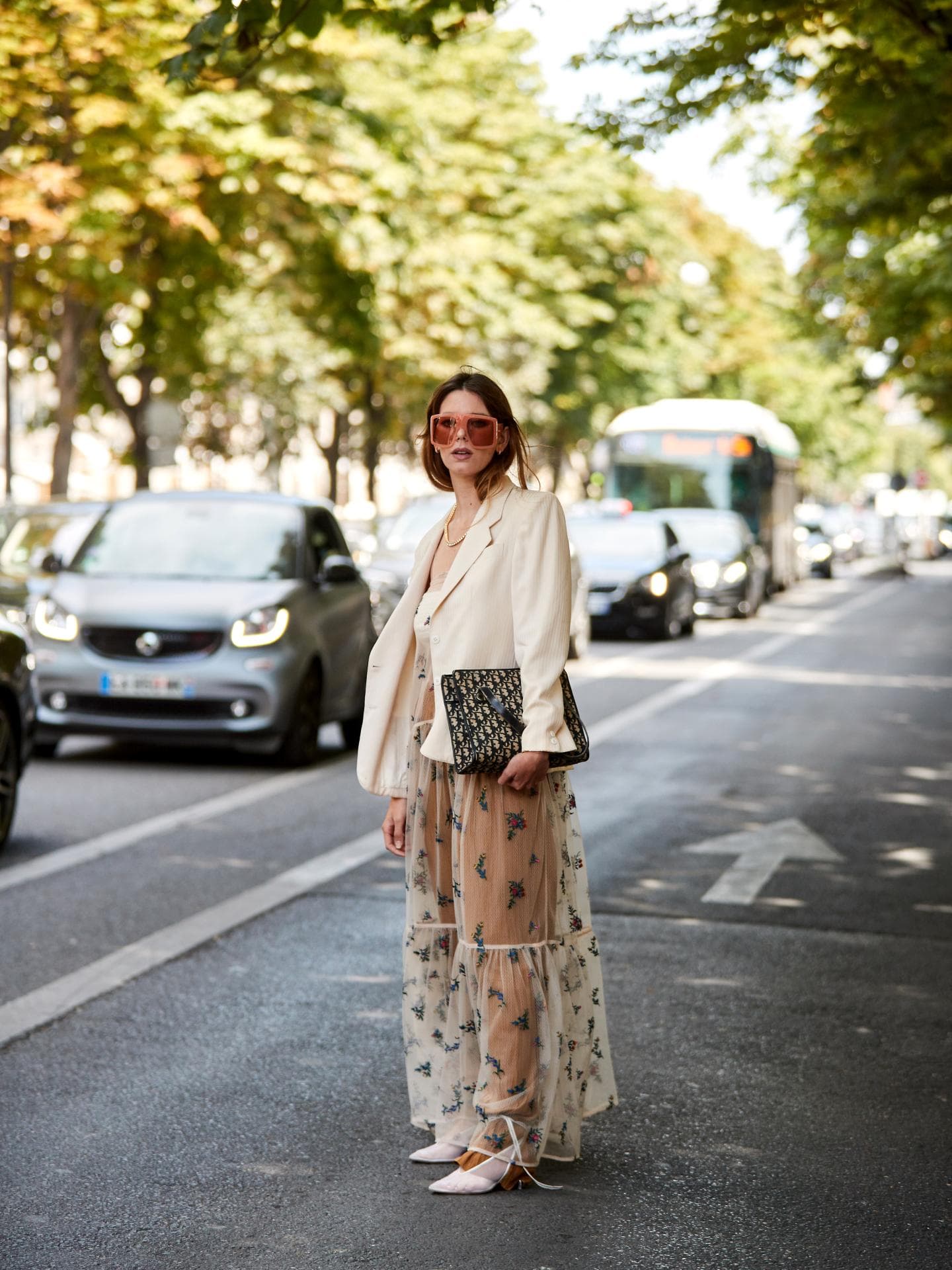transparentes kleid