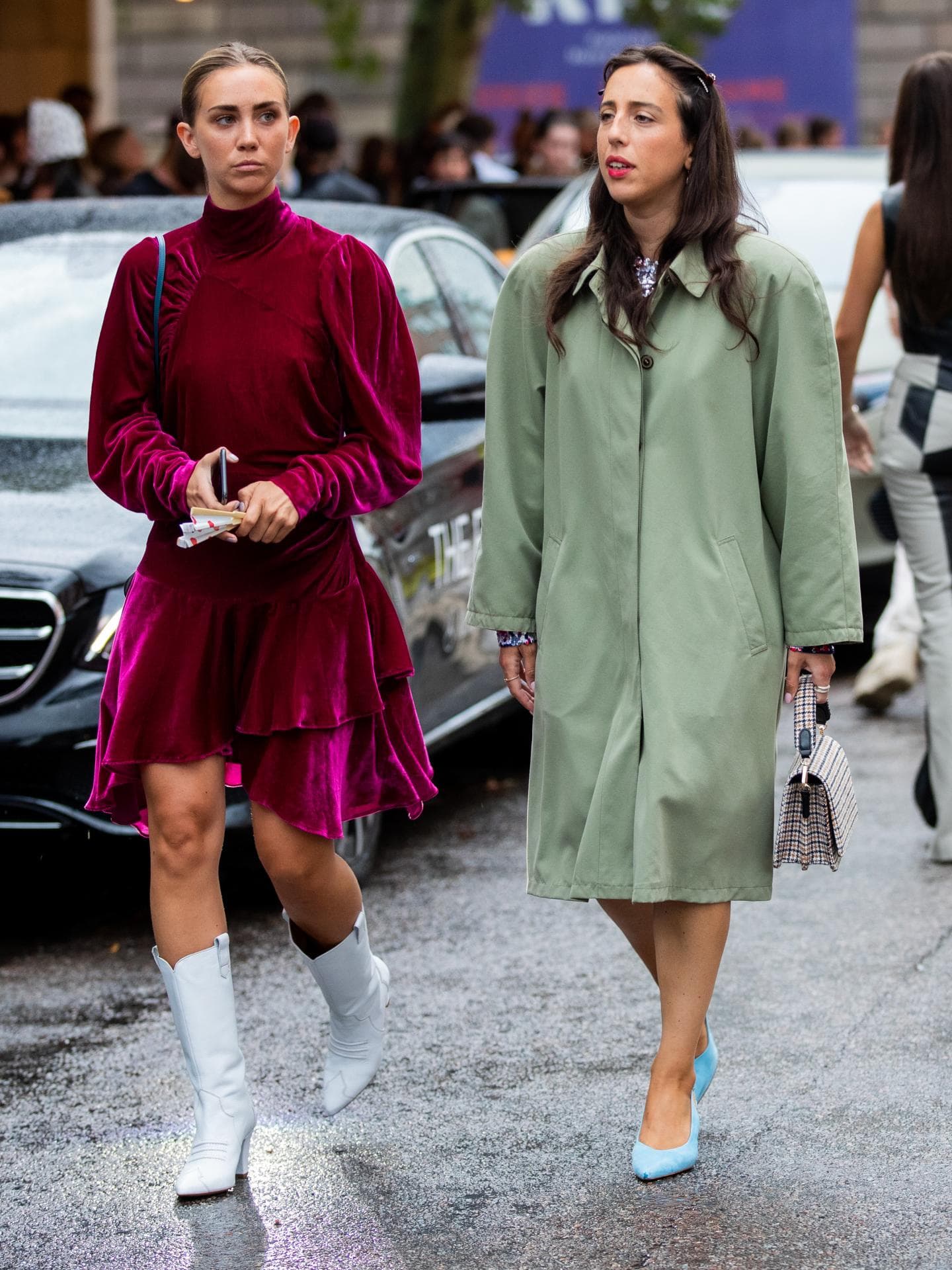 Weiße Cowboyboots