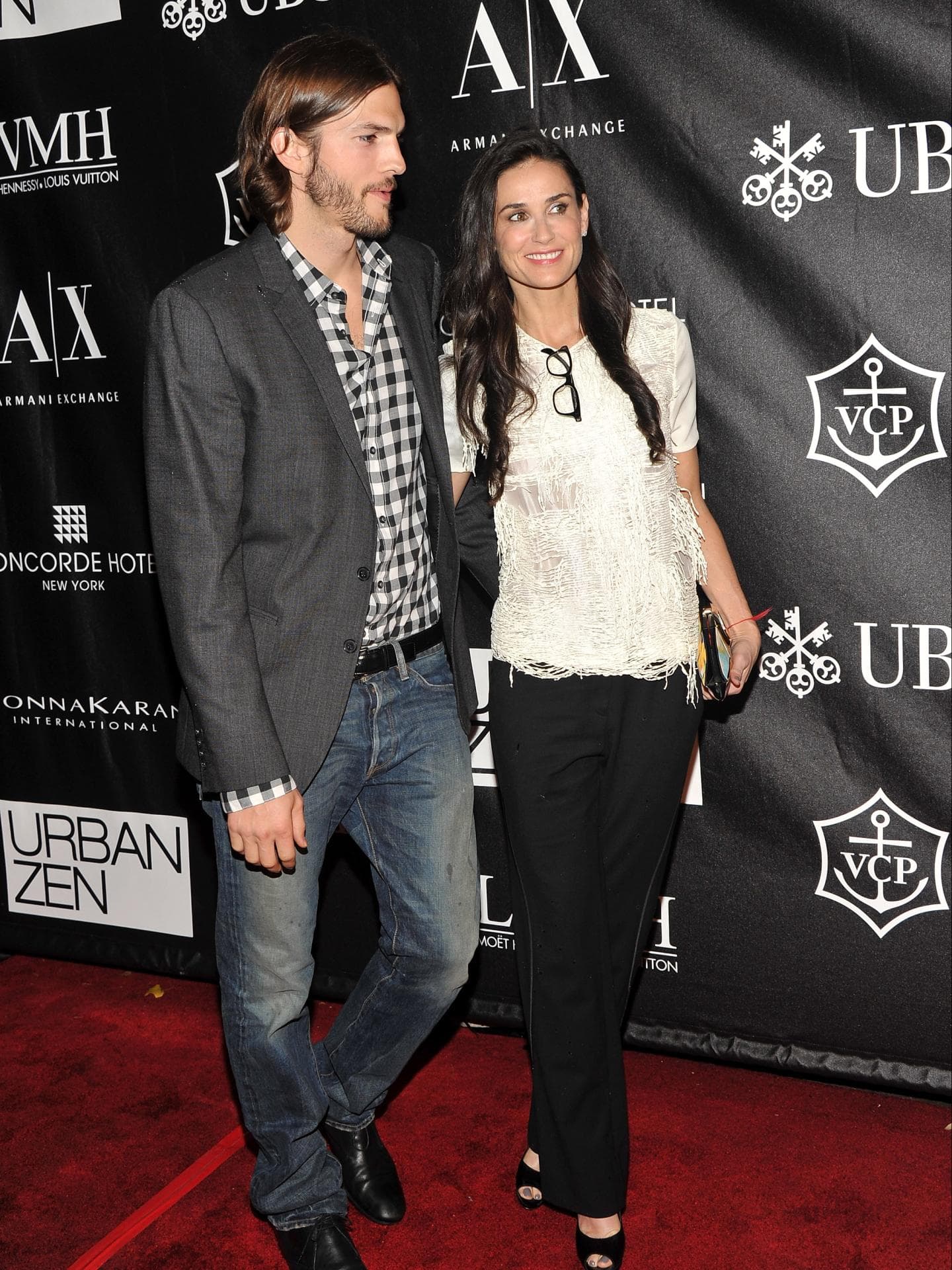 Ashton Kutcher und Demi Moore
