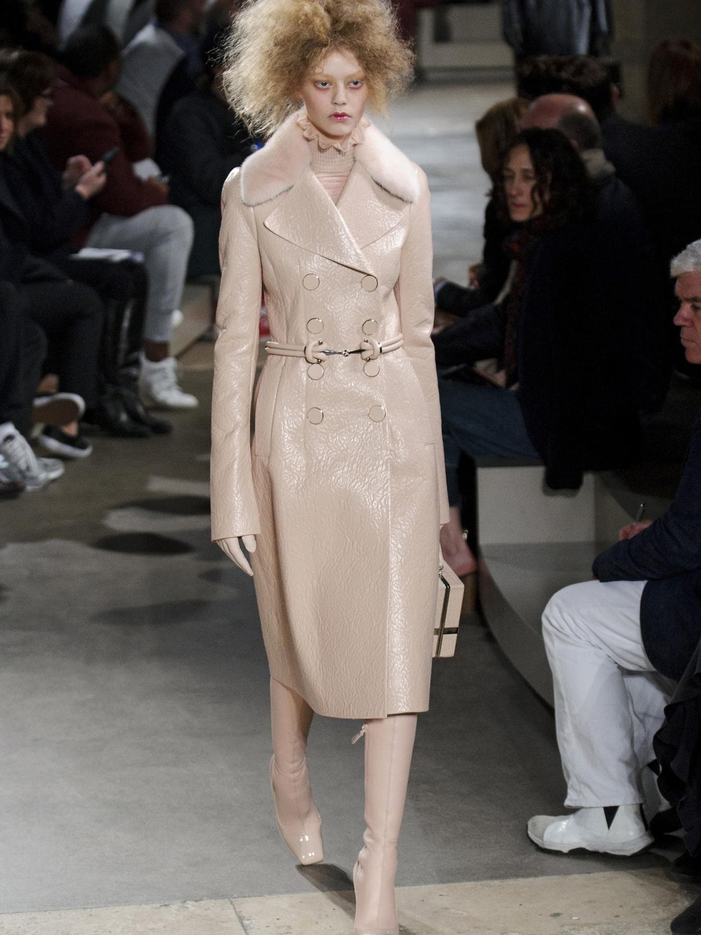 trenchcoat leder