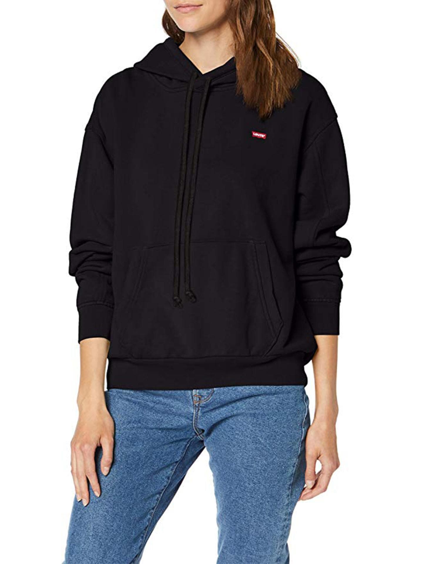 Schwarzer Hoodie von Levis