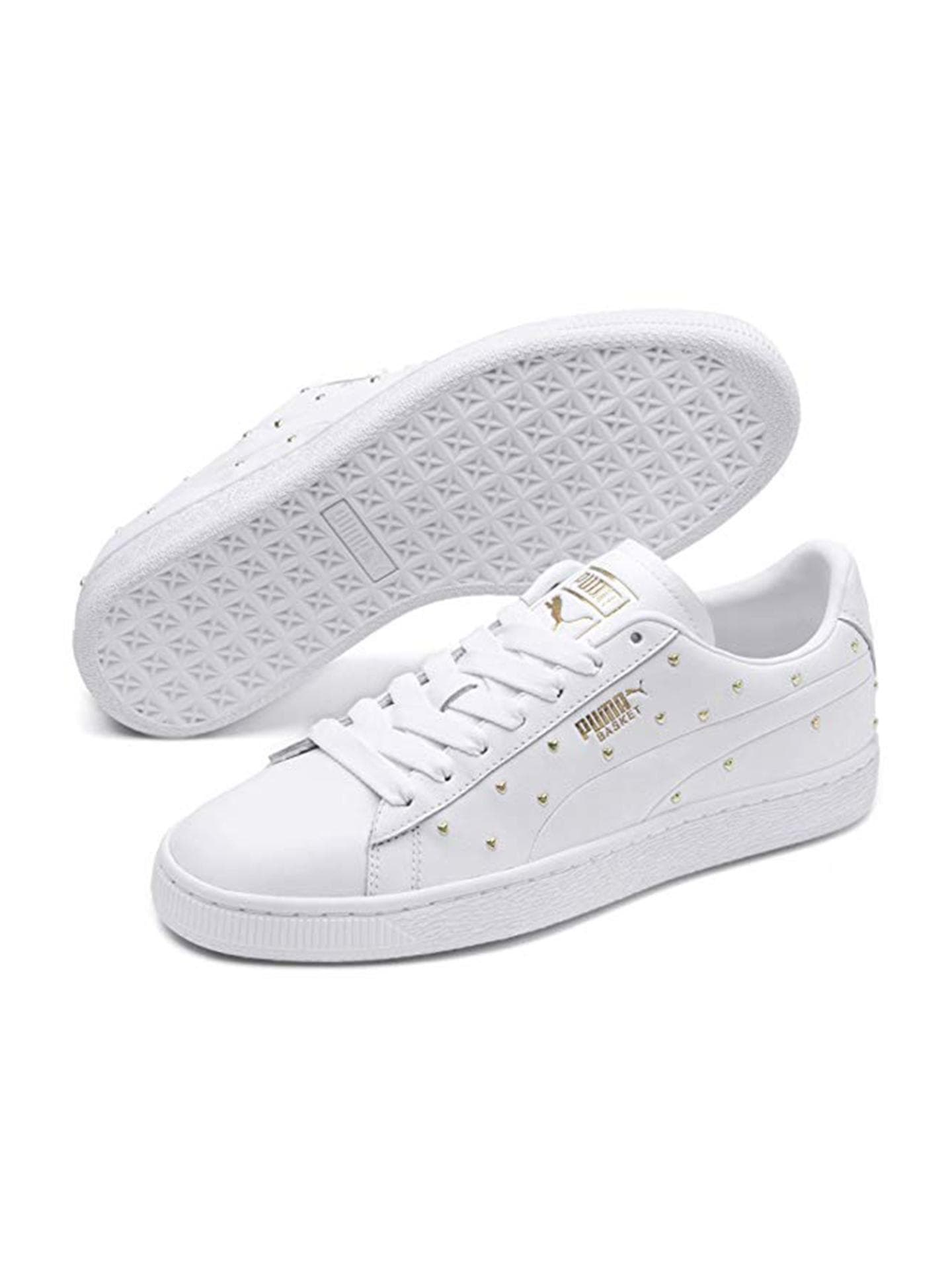 Sneaker von Puma mit Herz-Nieten