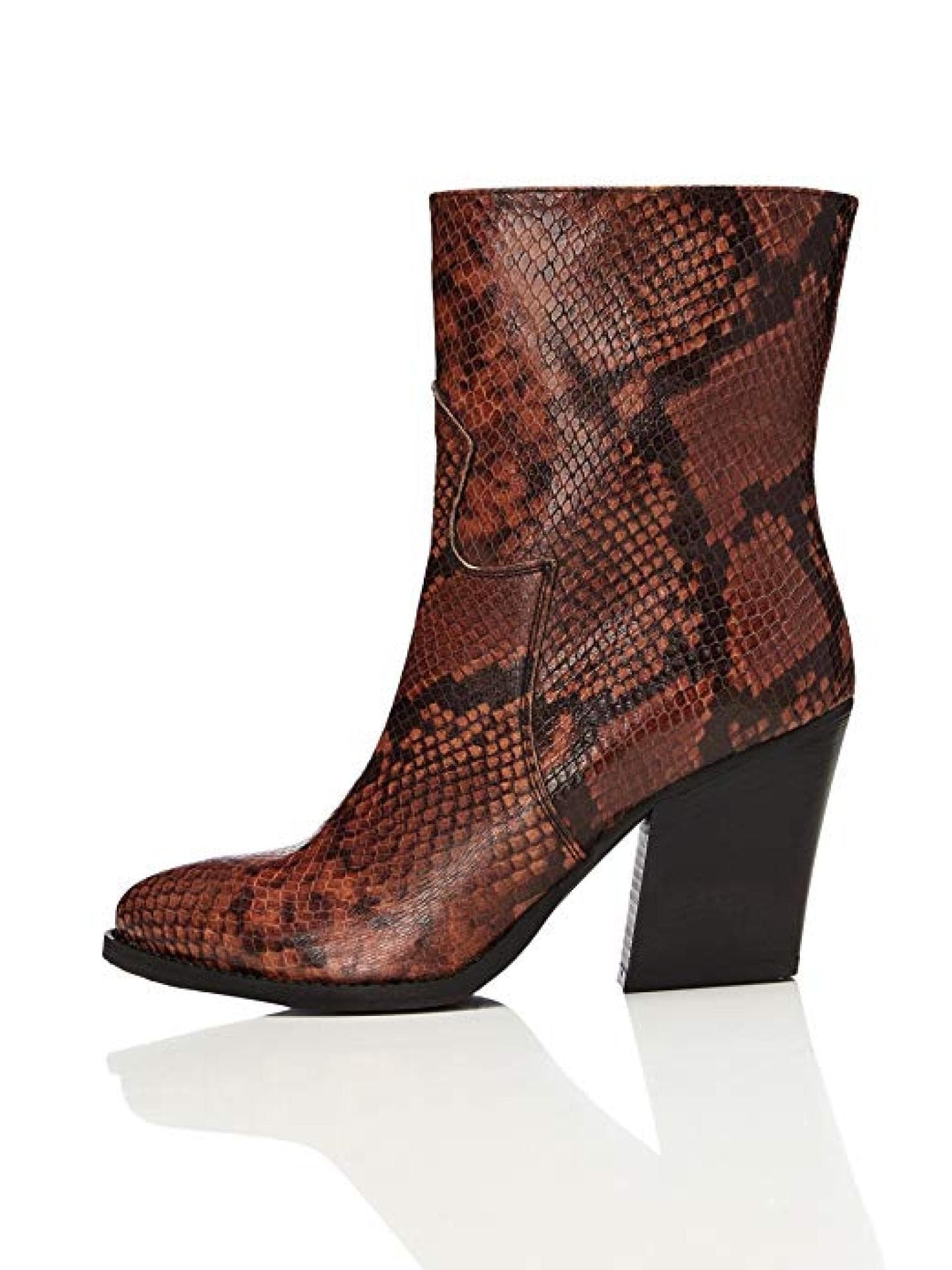 Cowboystiefel Damen aus Leder mit rahmengenähter Sohle