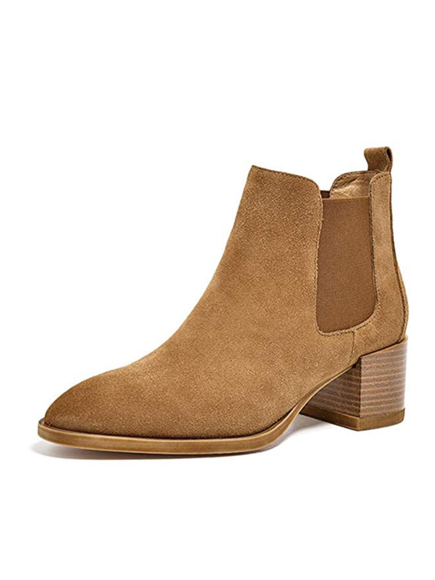 Wildlederstiefelette