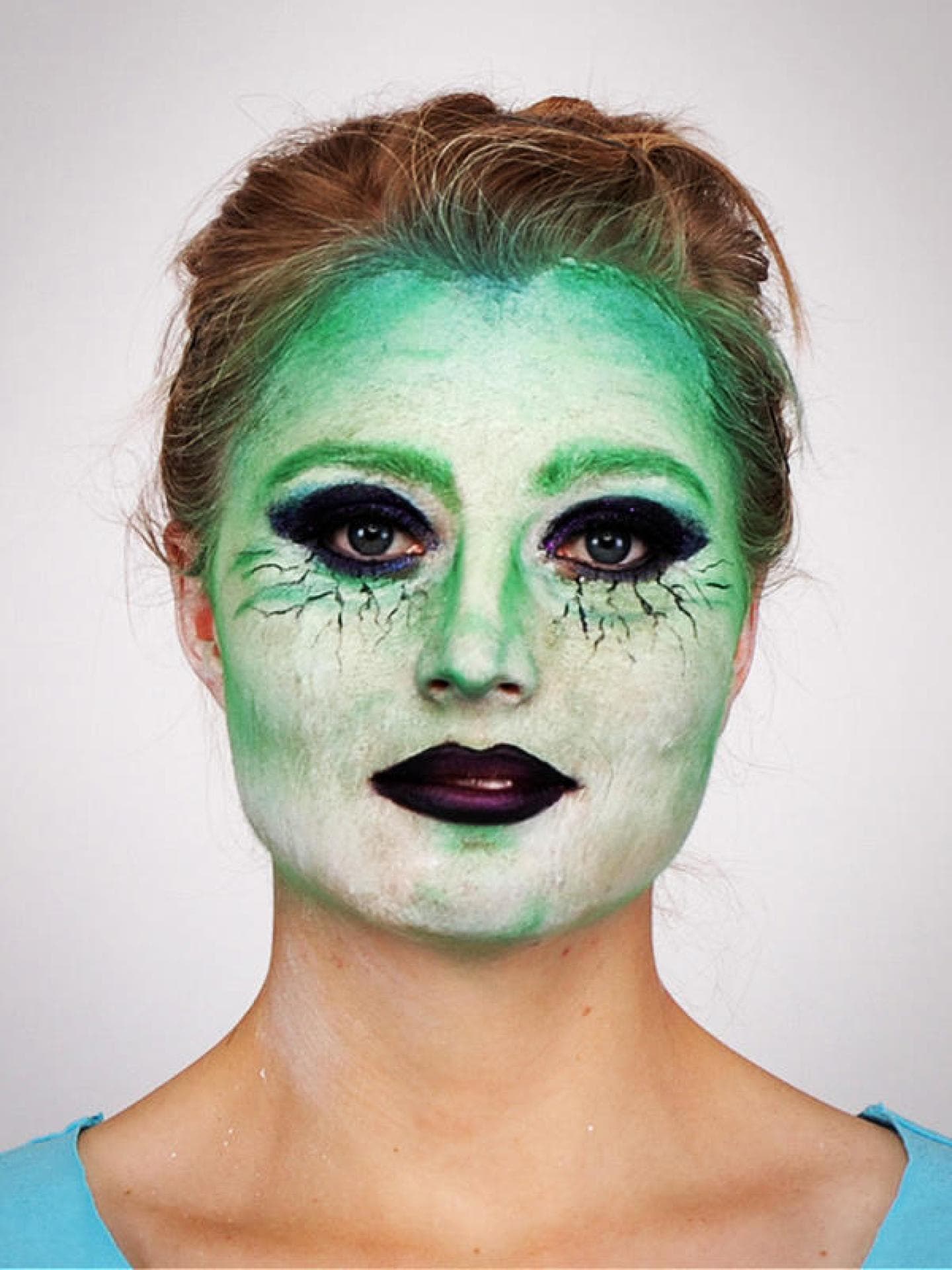 halloween make up hexe lippen schminken