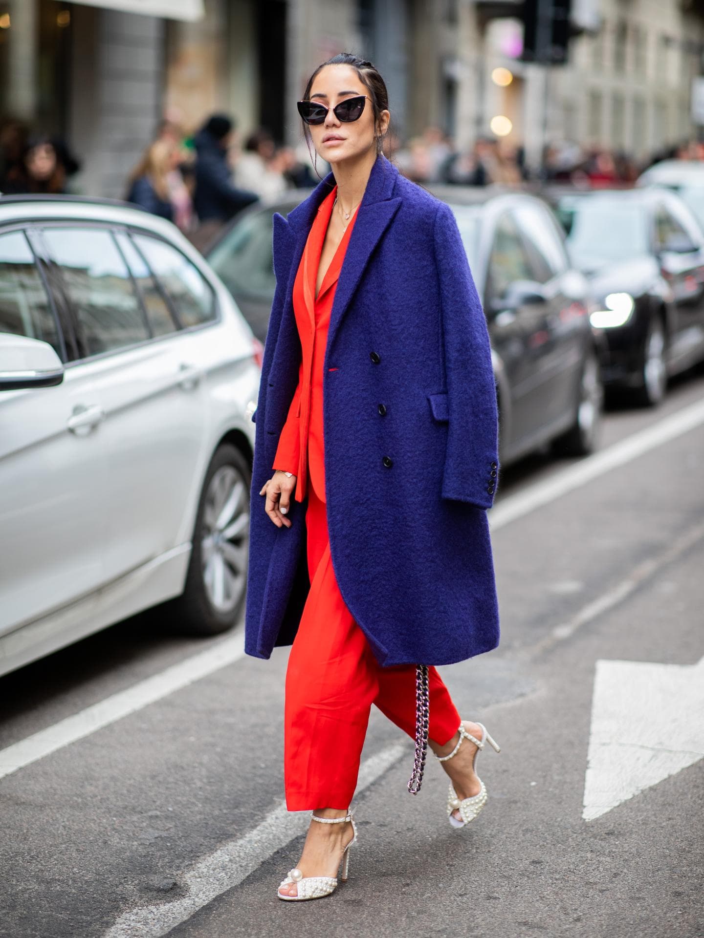 Herbstmantel Street Style Paris