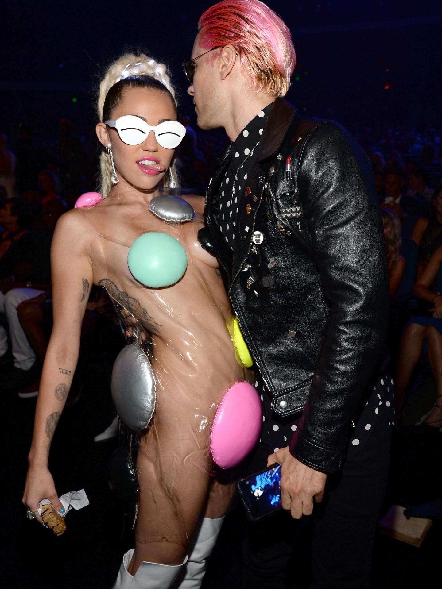 Miley Cyrus und Jared Leto