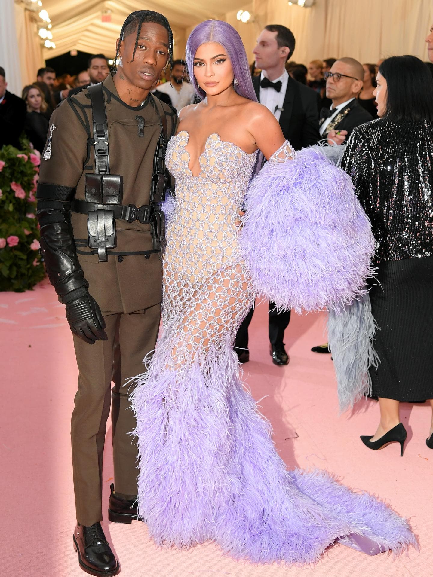 travis scott kylie jenner metgala