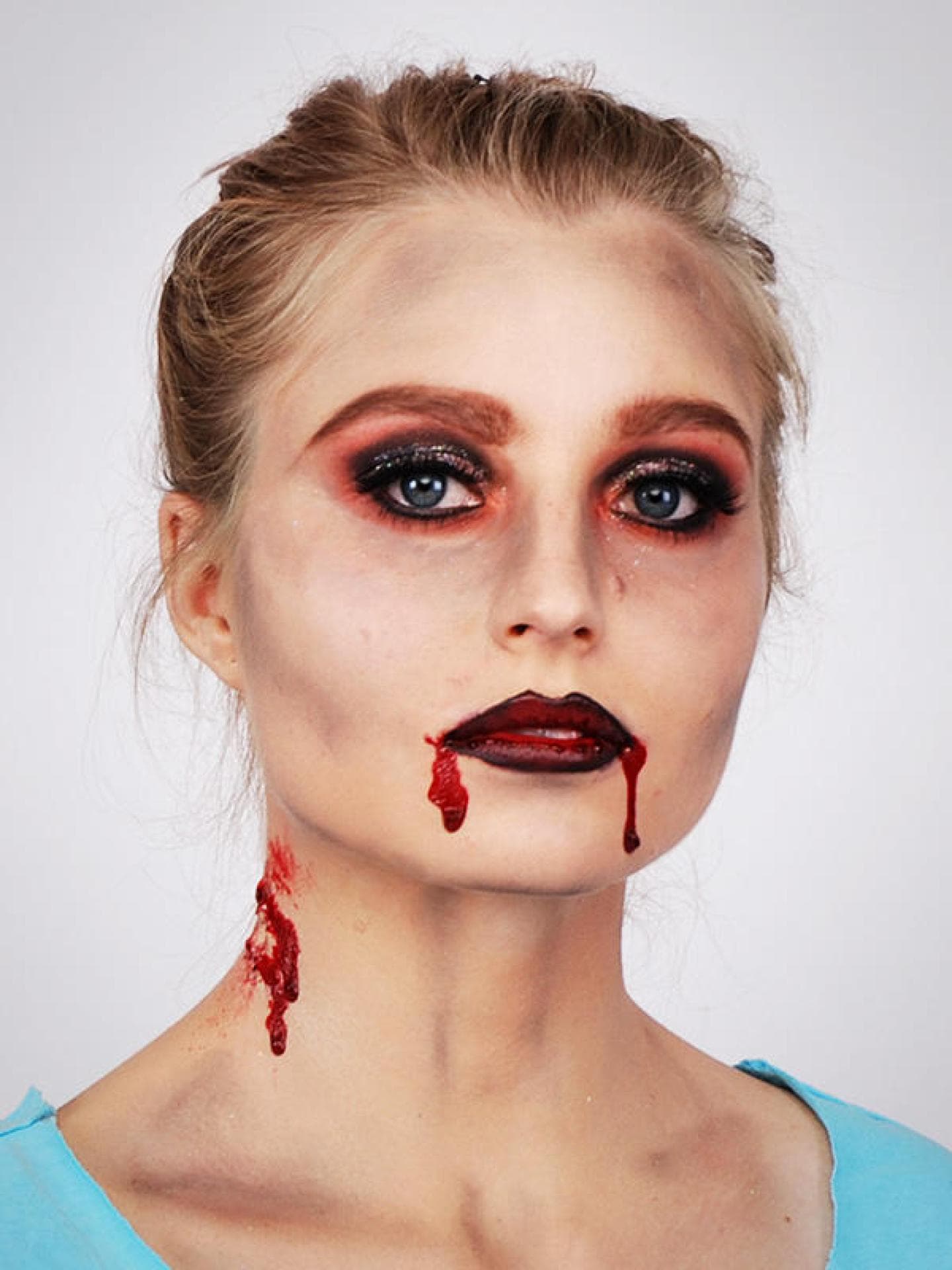 Vampir schminken