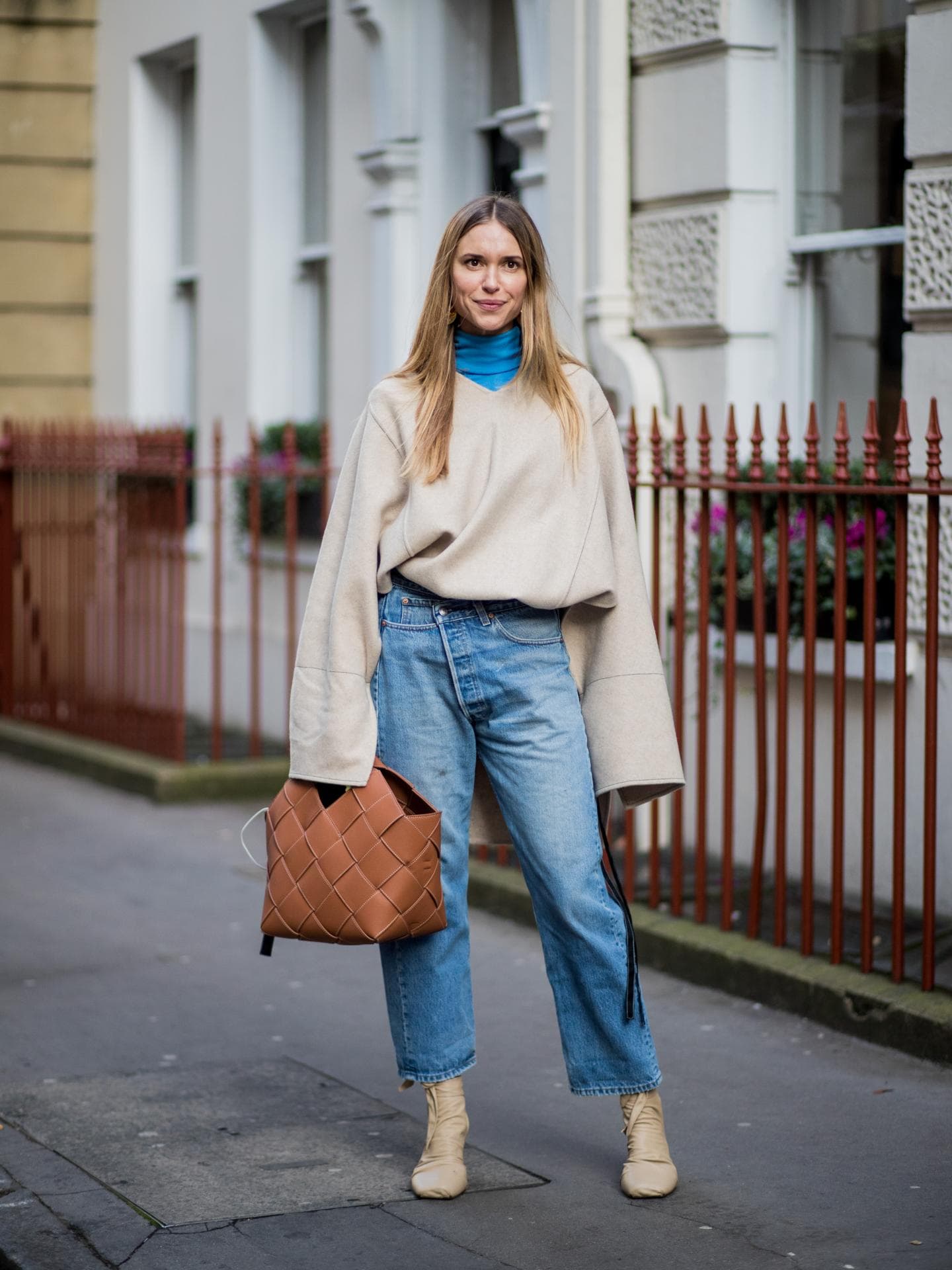 influencer rollkragen pullover unter pullover 