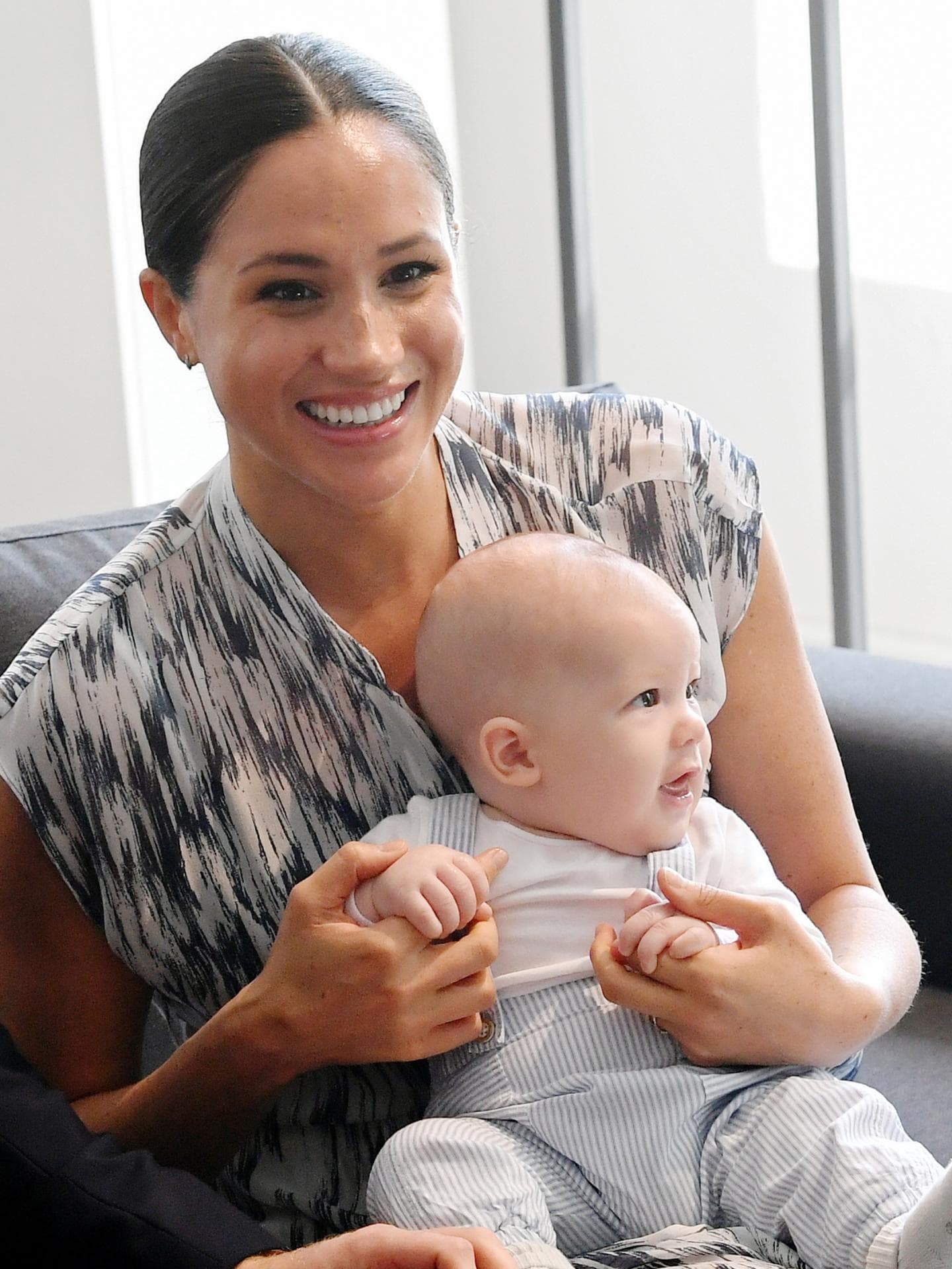 Meghan Markle und Prinz Harry mit Sohn Archie