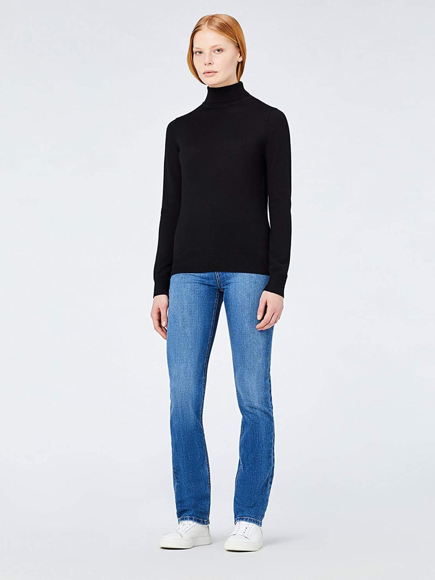 Basic Rollkragenpullover