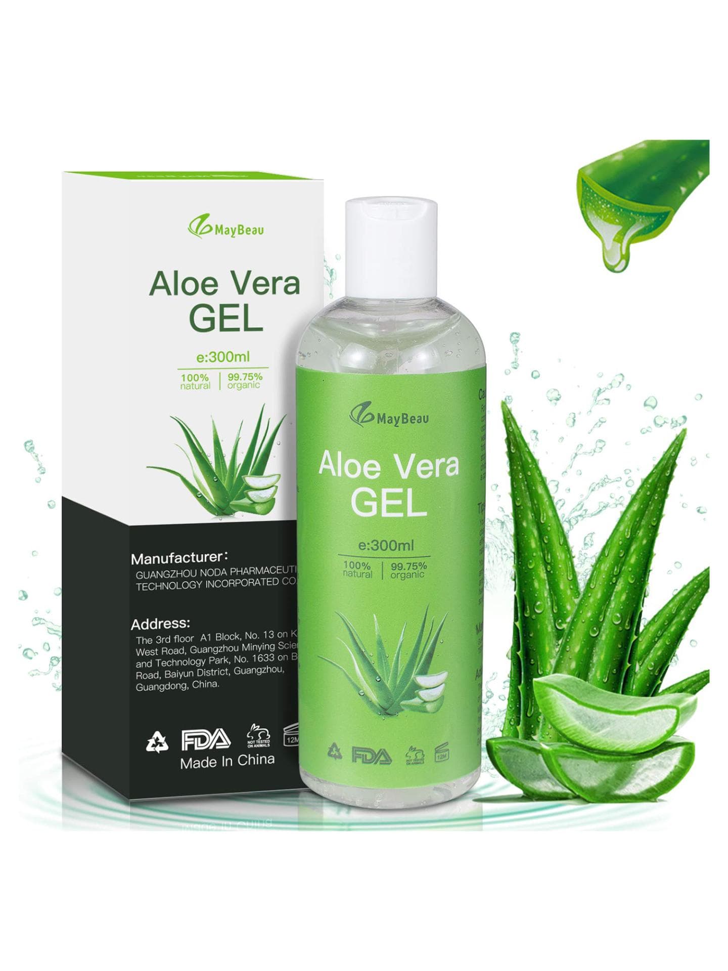 Waxing: Aloe Vera Gel