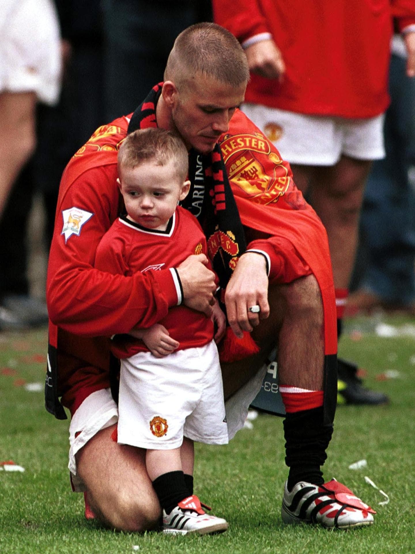 brooklyn beckham david beckham früher klein
