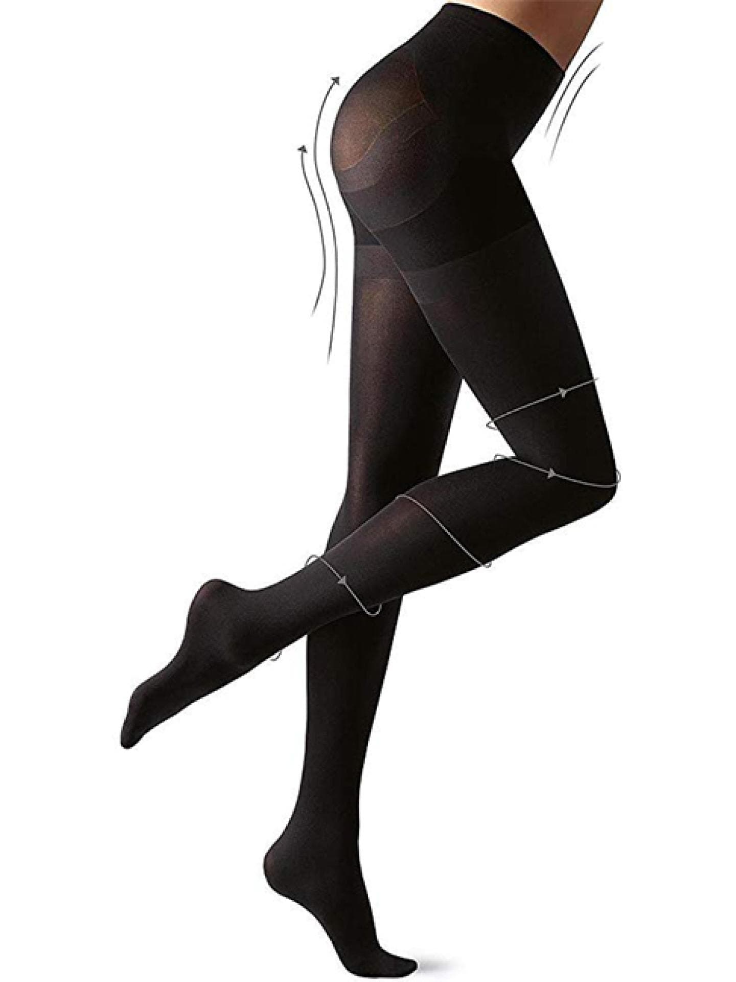 calzedonia schwarze strumpfhose blickdicht