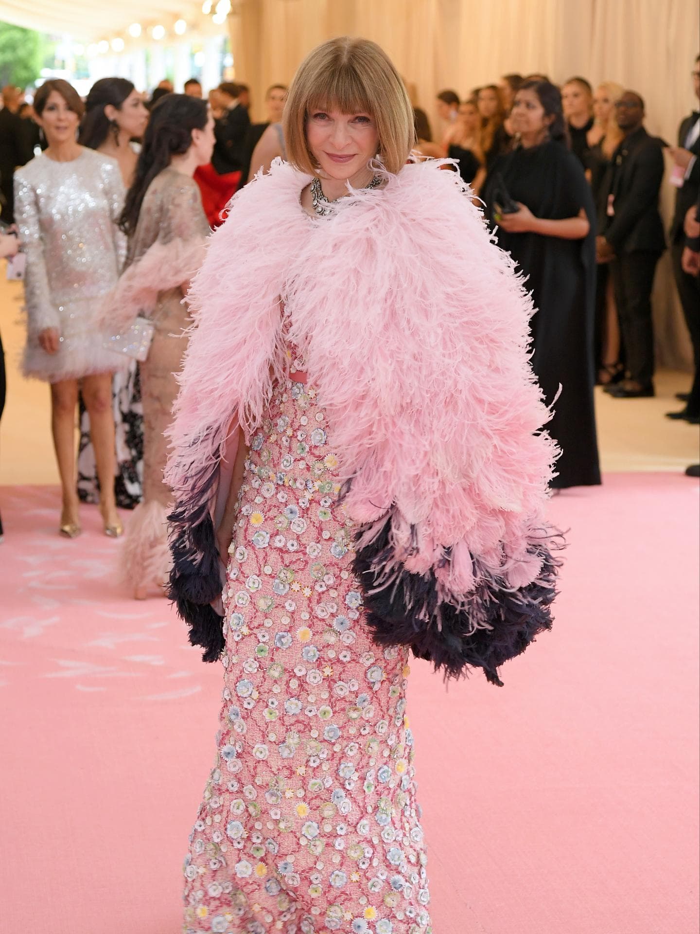 kurzhaarfrisur pixie bob cut anna wintour