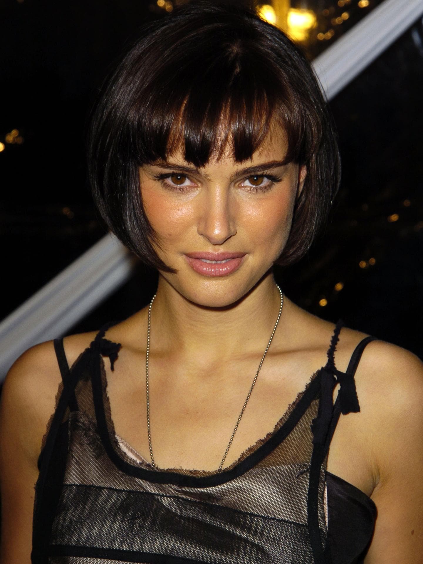 kurzhaarfrisur pixie bob cut natalie portman
