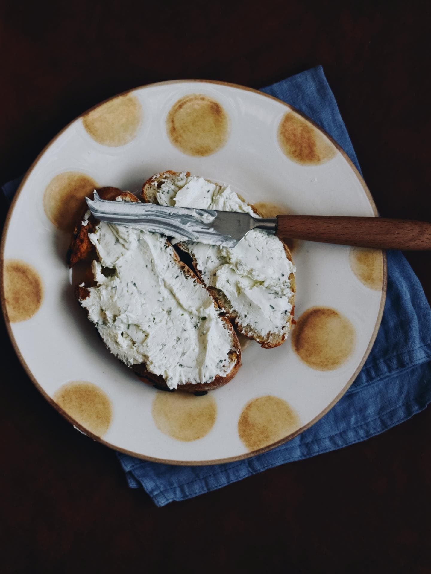 Veganer Frischkäse