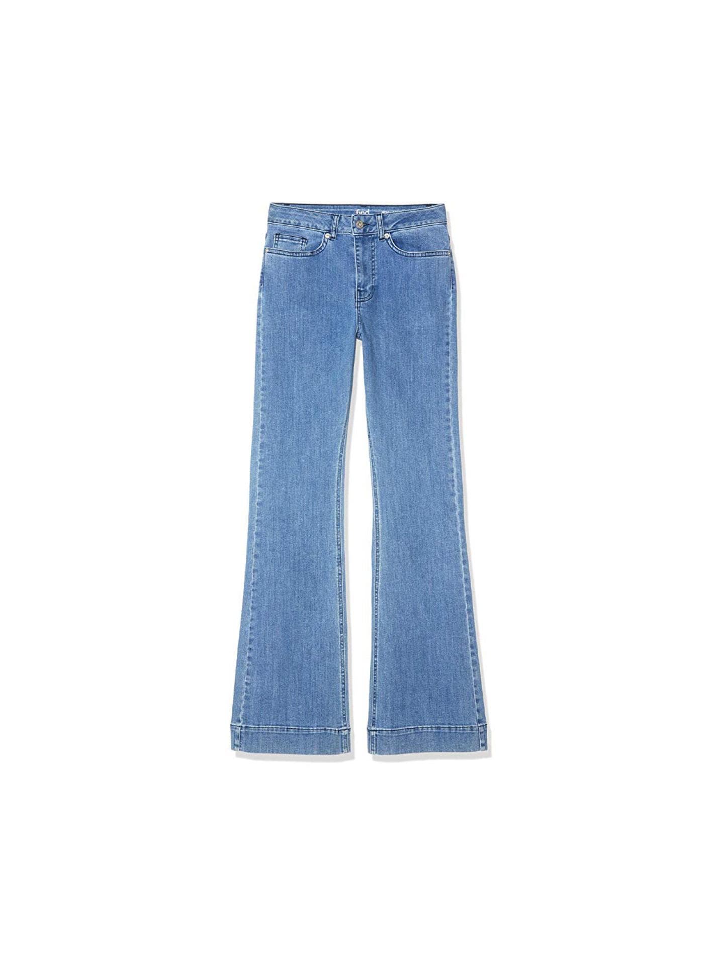 jeans blau high rise