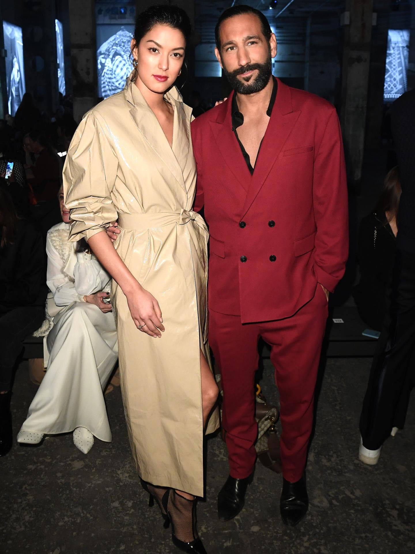 Rebecca Mir und Massimo Sinató