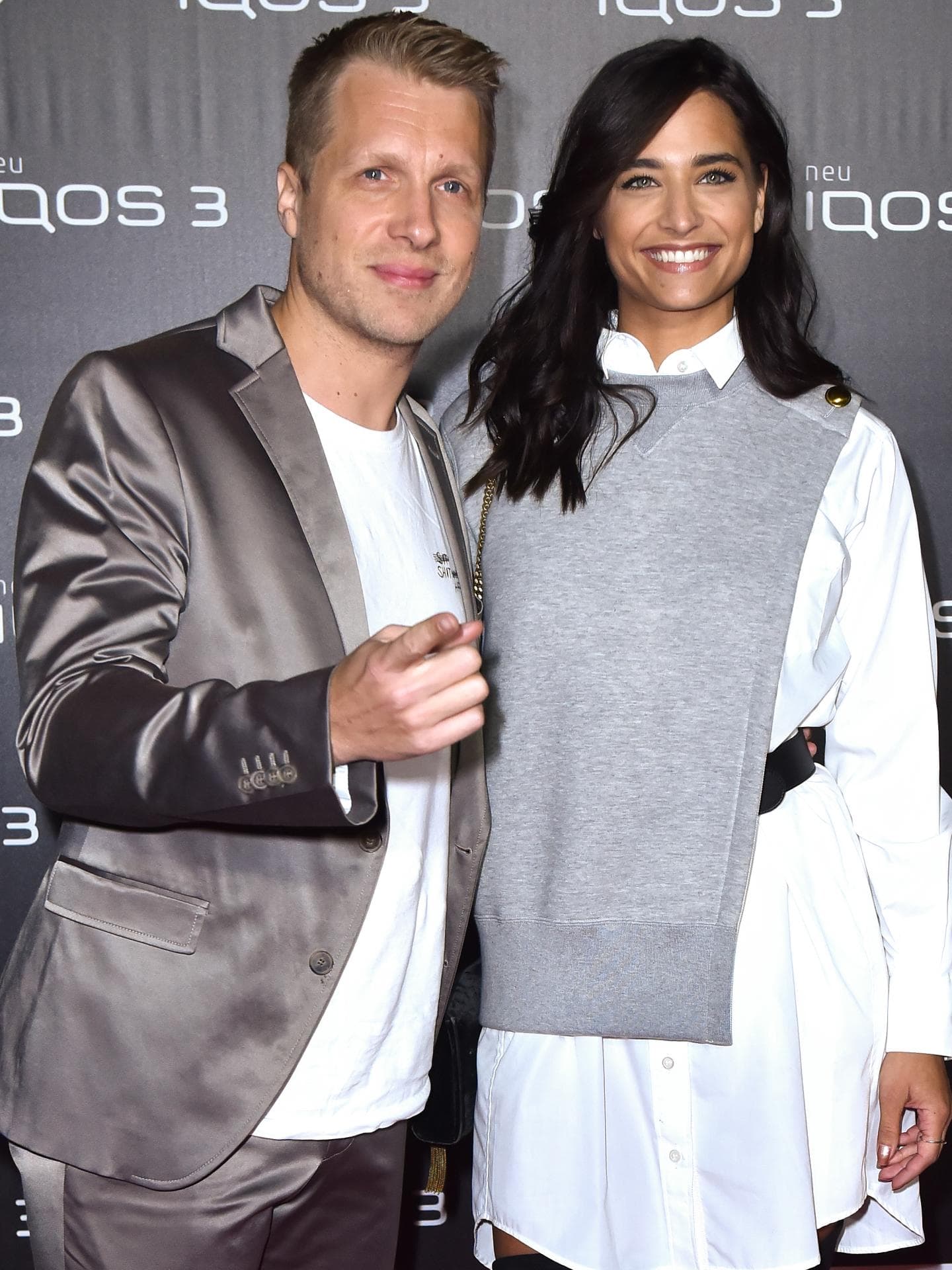 amira pocher und oliver pocher roter teppich