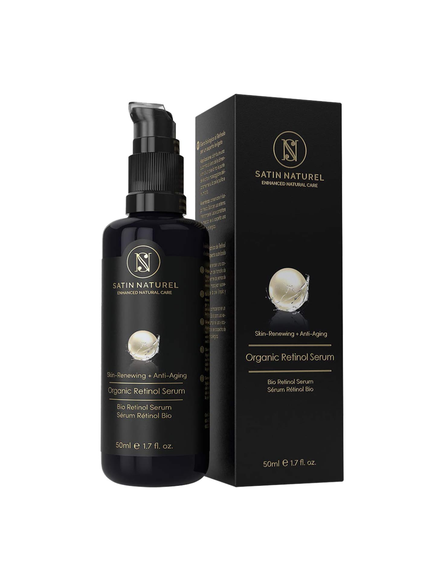 Retinol Serum von Satin Naturel für ca. 15 Euro
