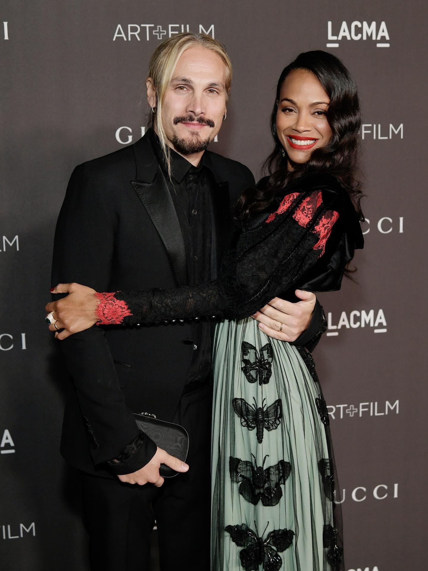 Zoe Saldana Marco Perego