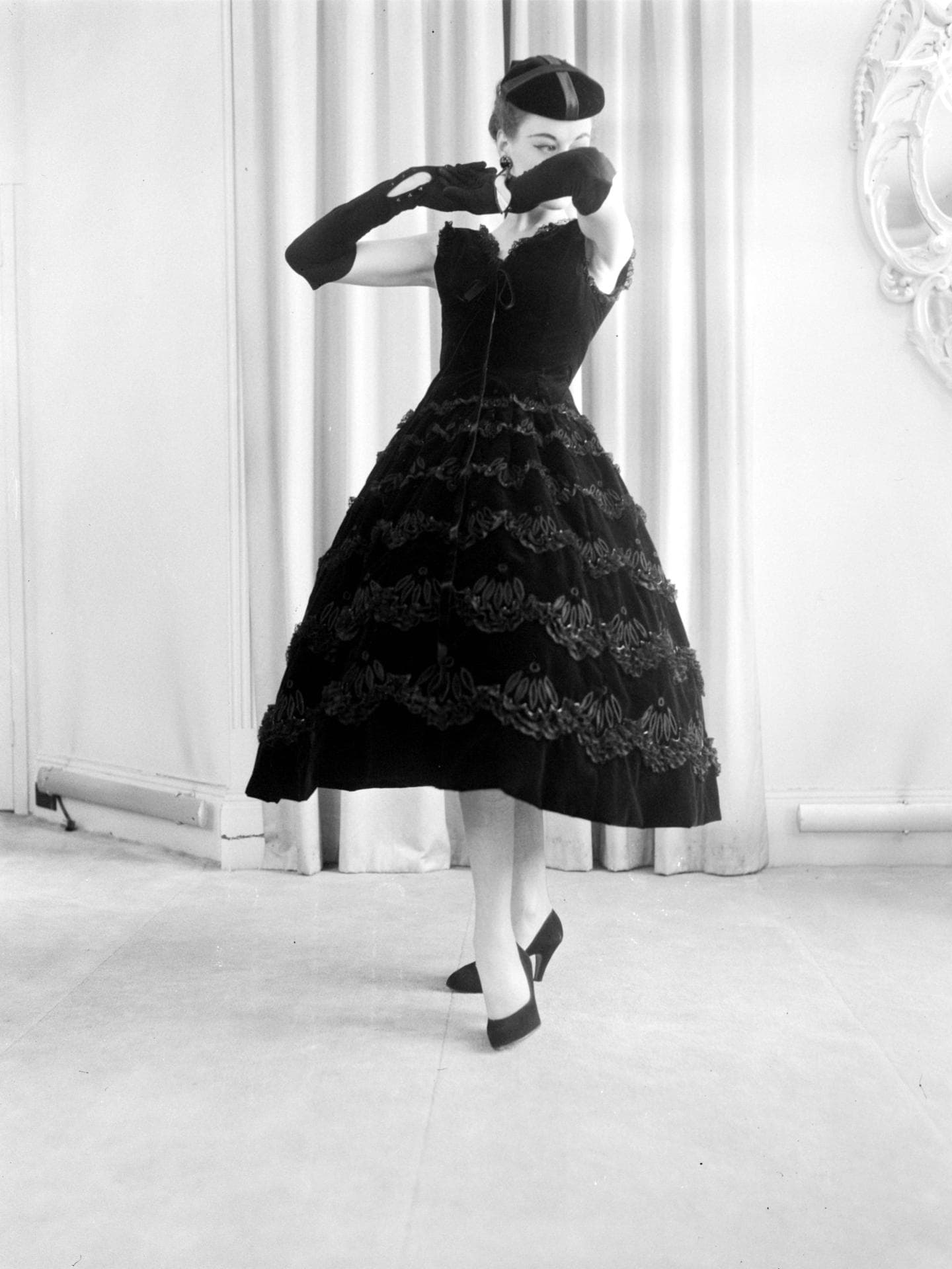 Christian Dior A-Linie Kleid