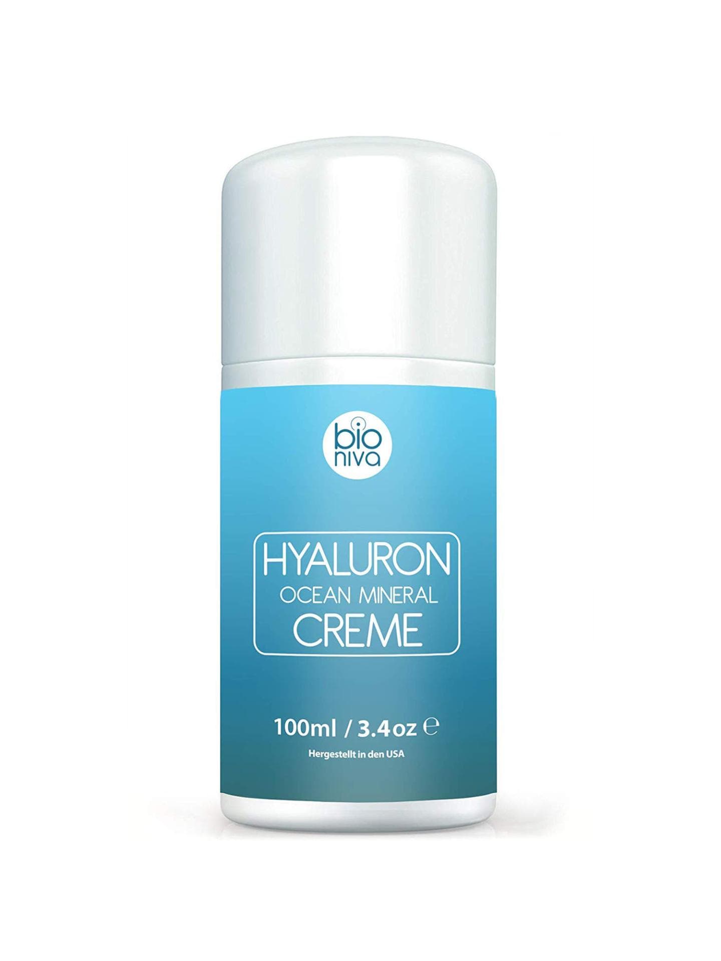 Hyaluron Creme gegen hängende Wangen