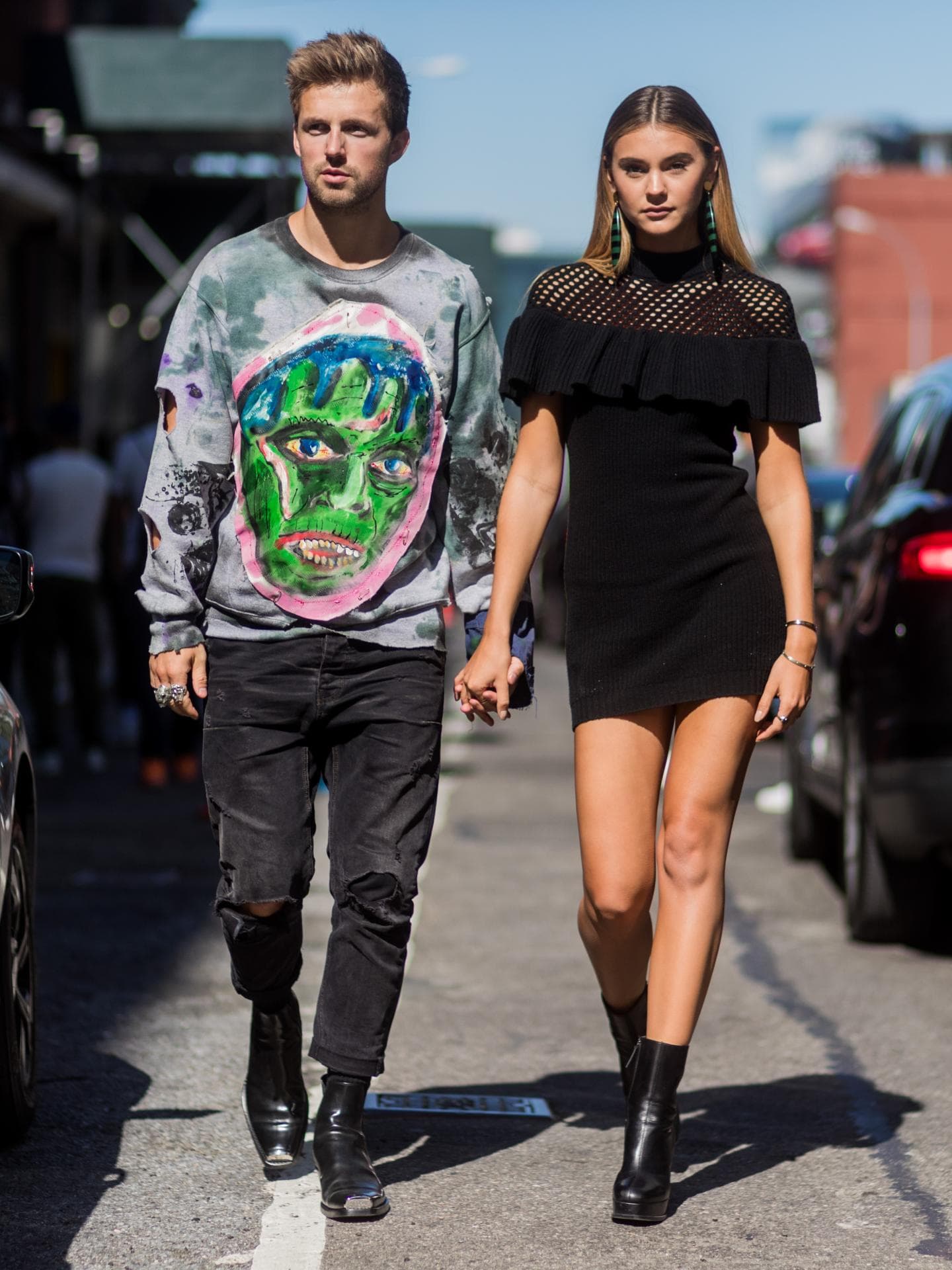 Marcus Butler Stefanie Giesinger Fashion Week