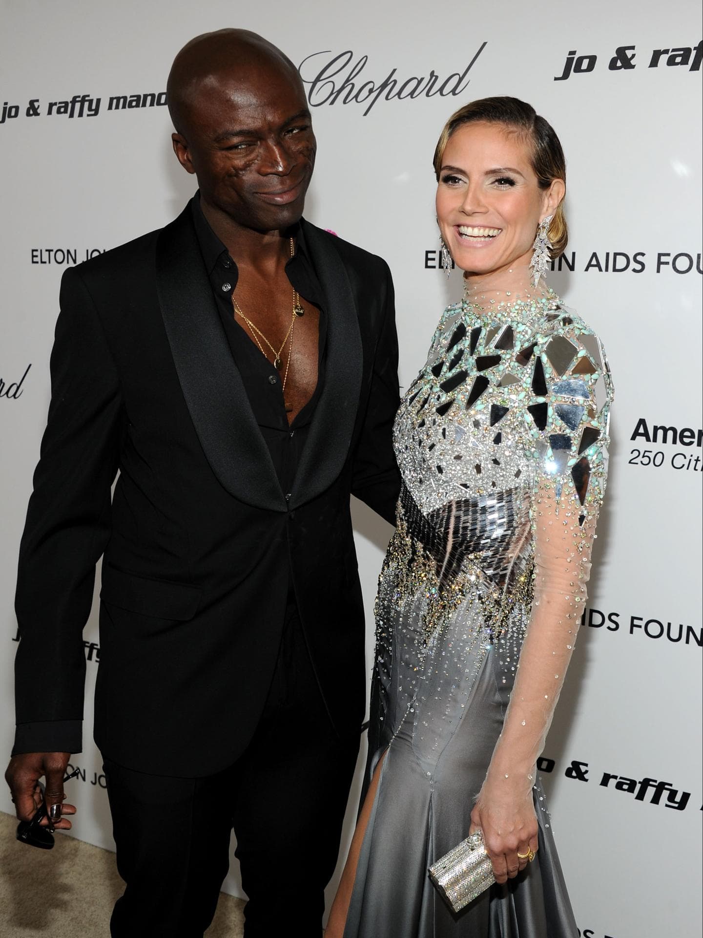 Seal und Heidi Klum